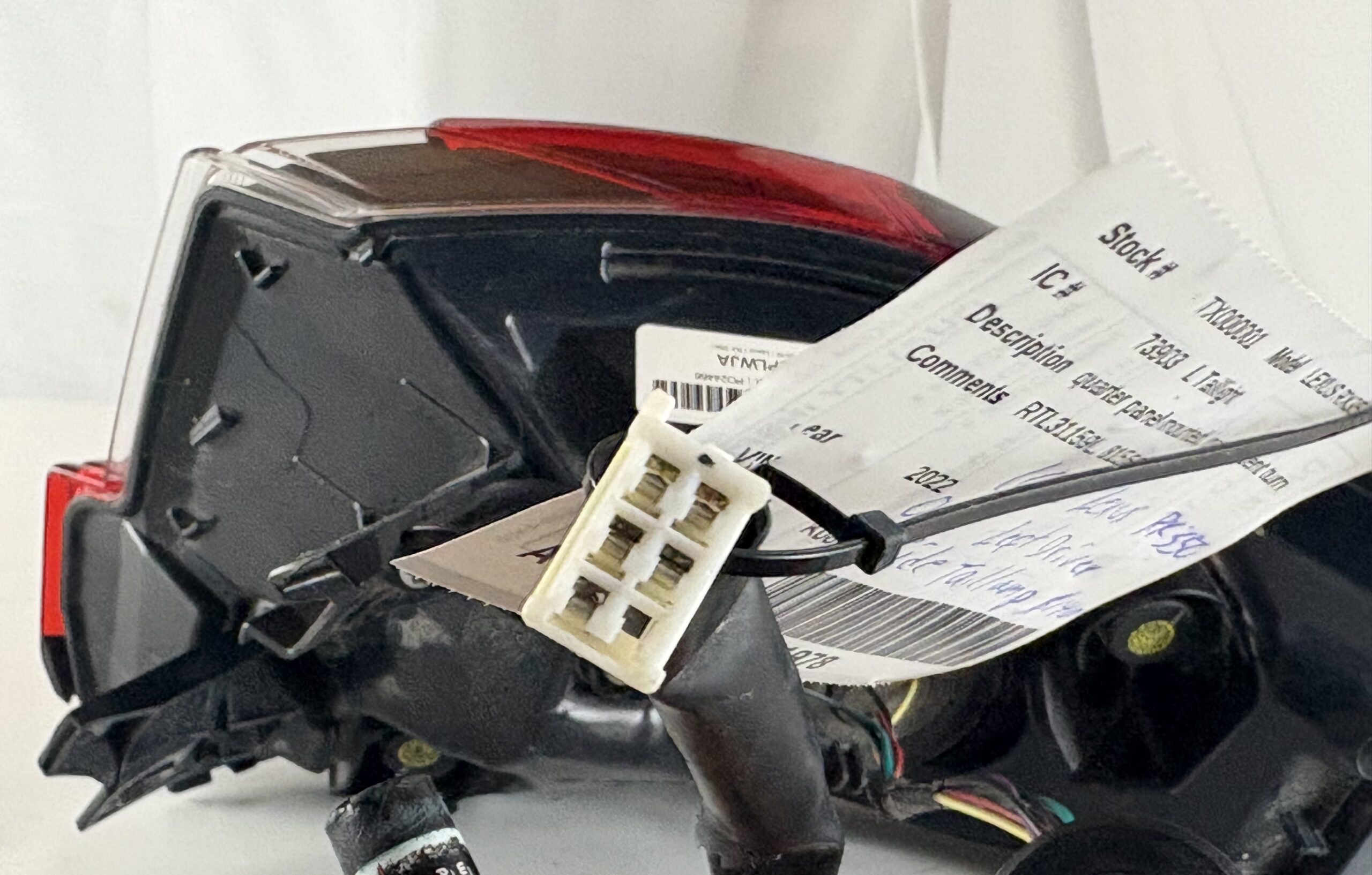 2016-2022 Lexus RX350/450h Driver Taillight