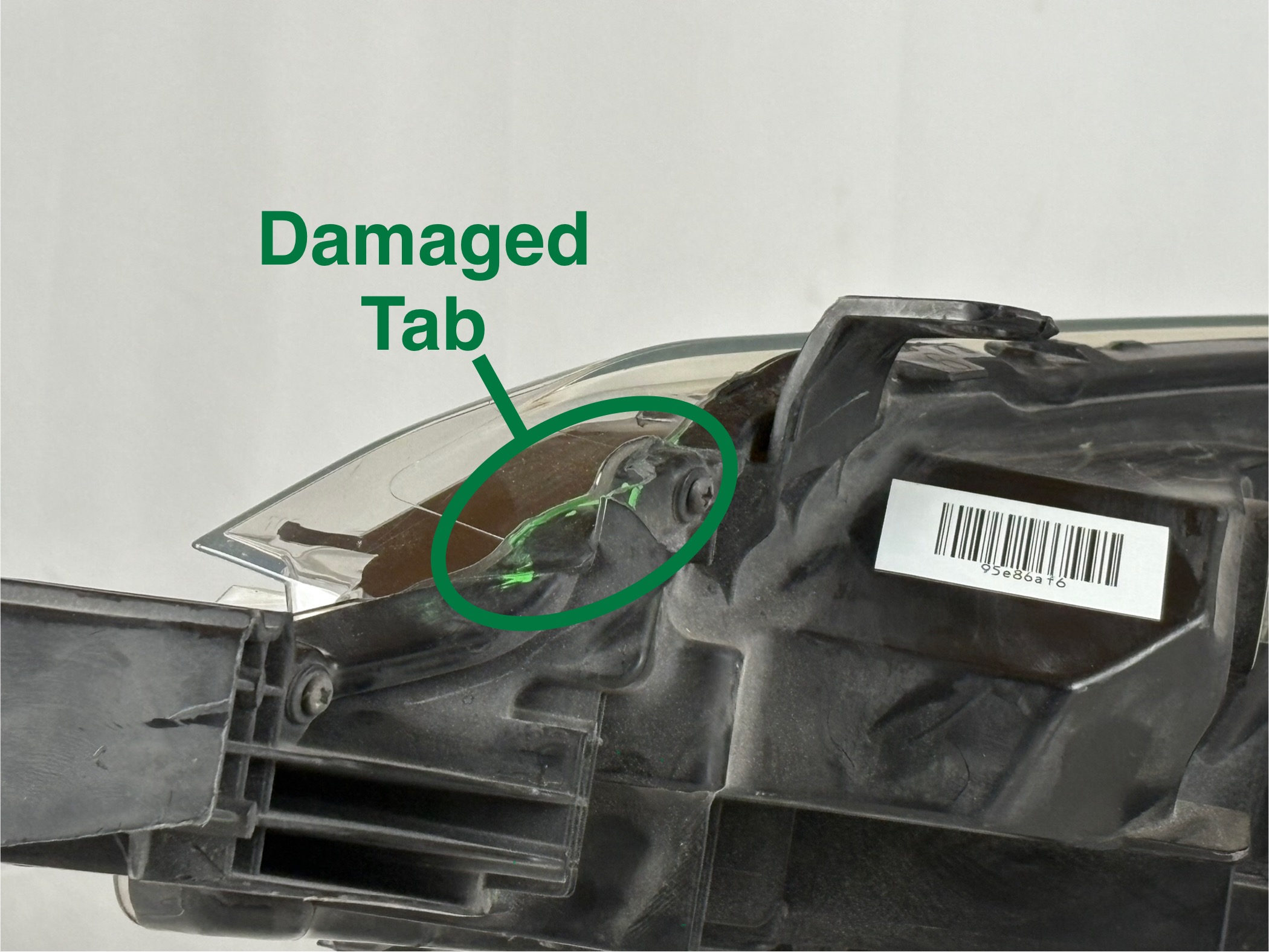 2017-2019 Toyota Corolla Passenger Headlight
