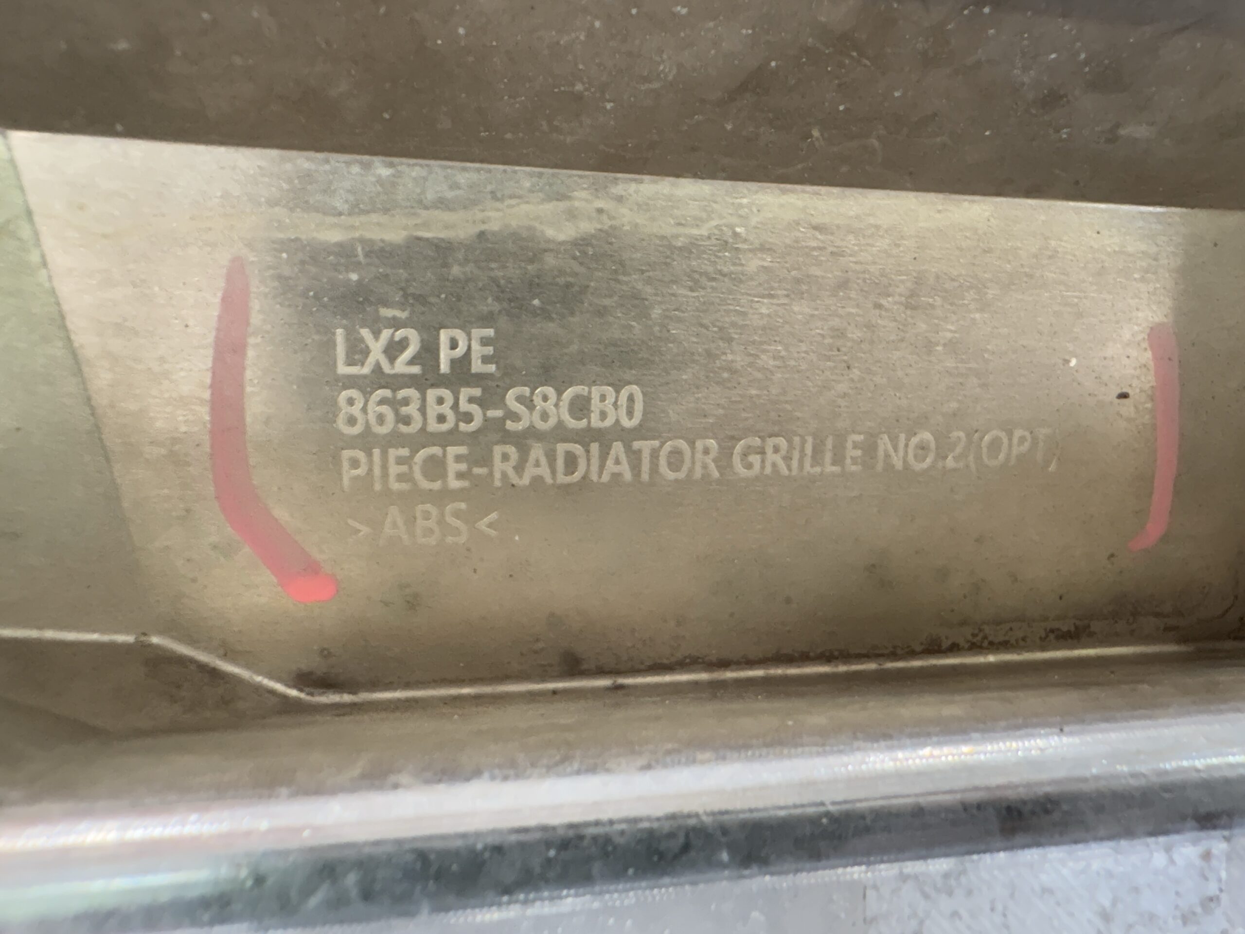 2023-2025 Hyundai Palisade Grille