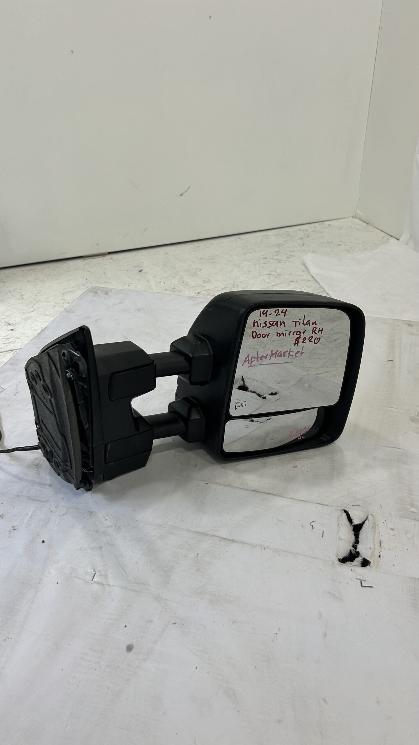 2019-2024 Nissan Titan Passenger side Mirror (After Market)