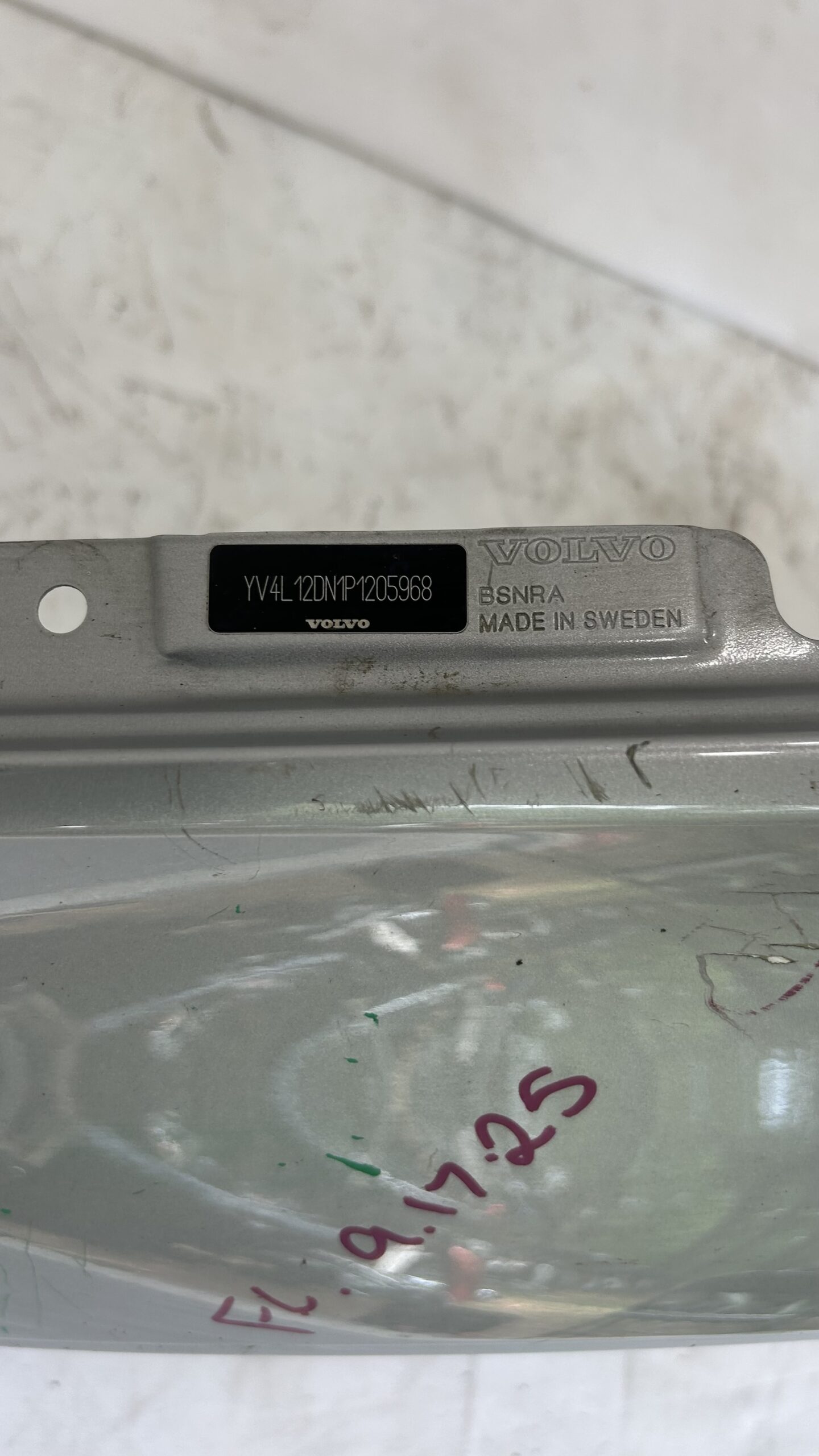 2018-2025 Volvo XC60 Driver Side Fender