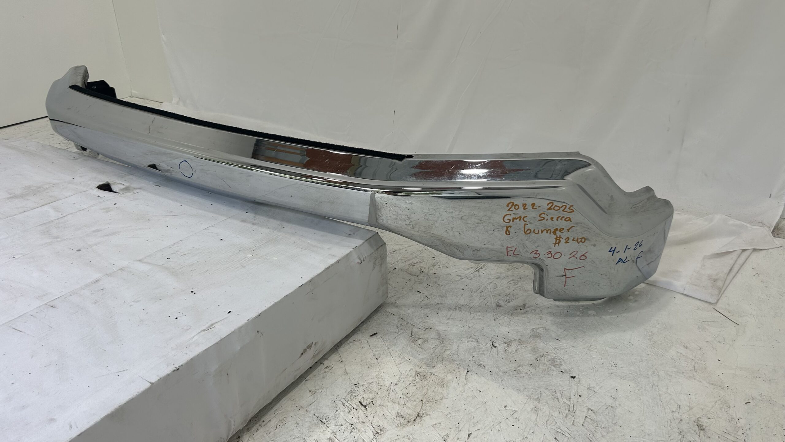 2022-2025 GMC Sierra 1500 Front Bumper