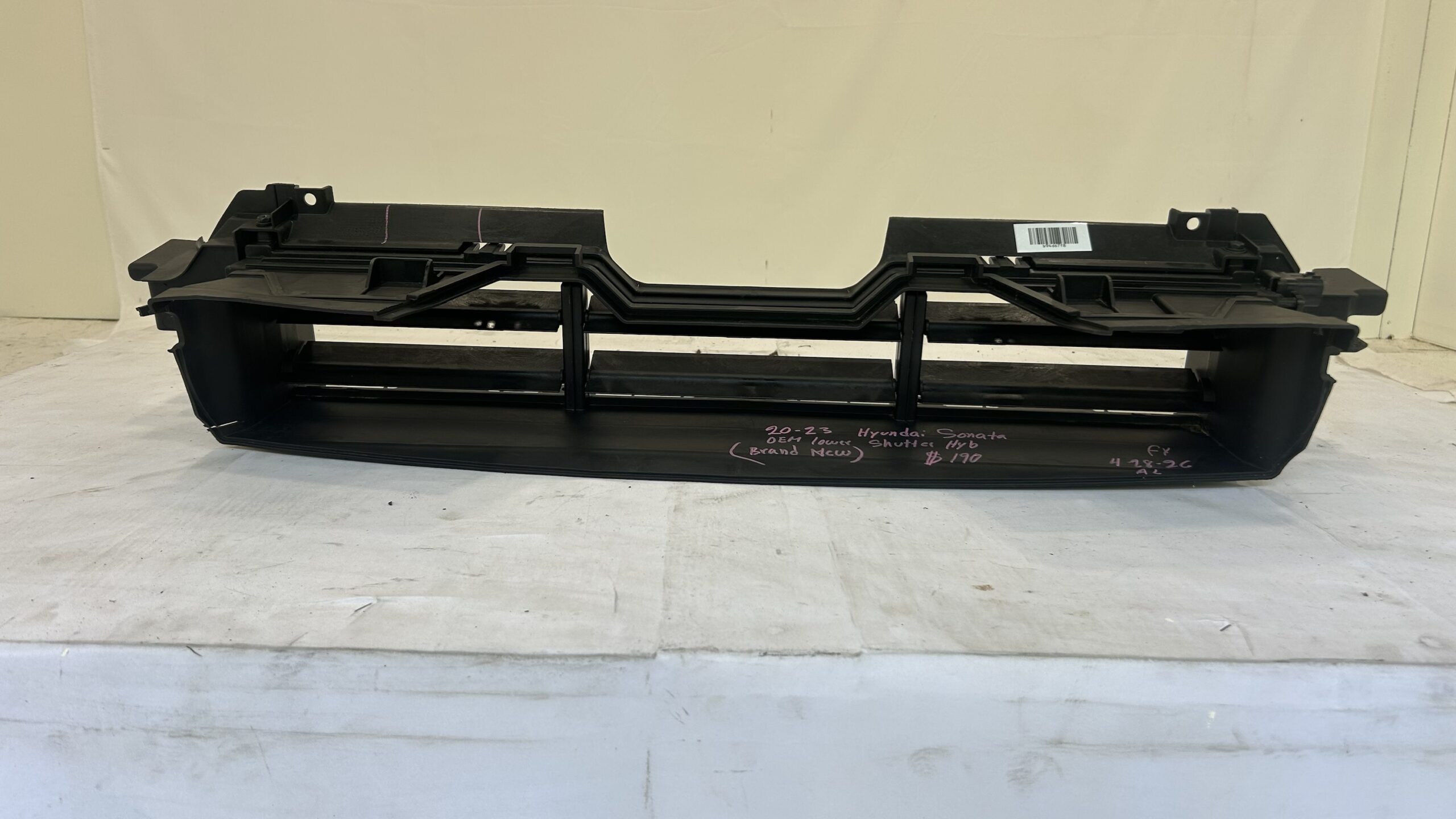 2020-2023 Hyundai Sonata Hybrid Shutter