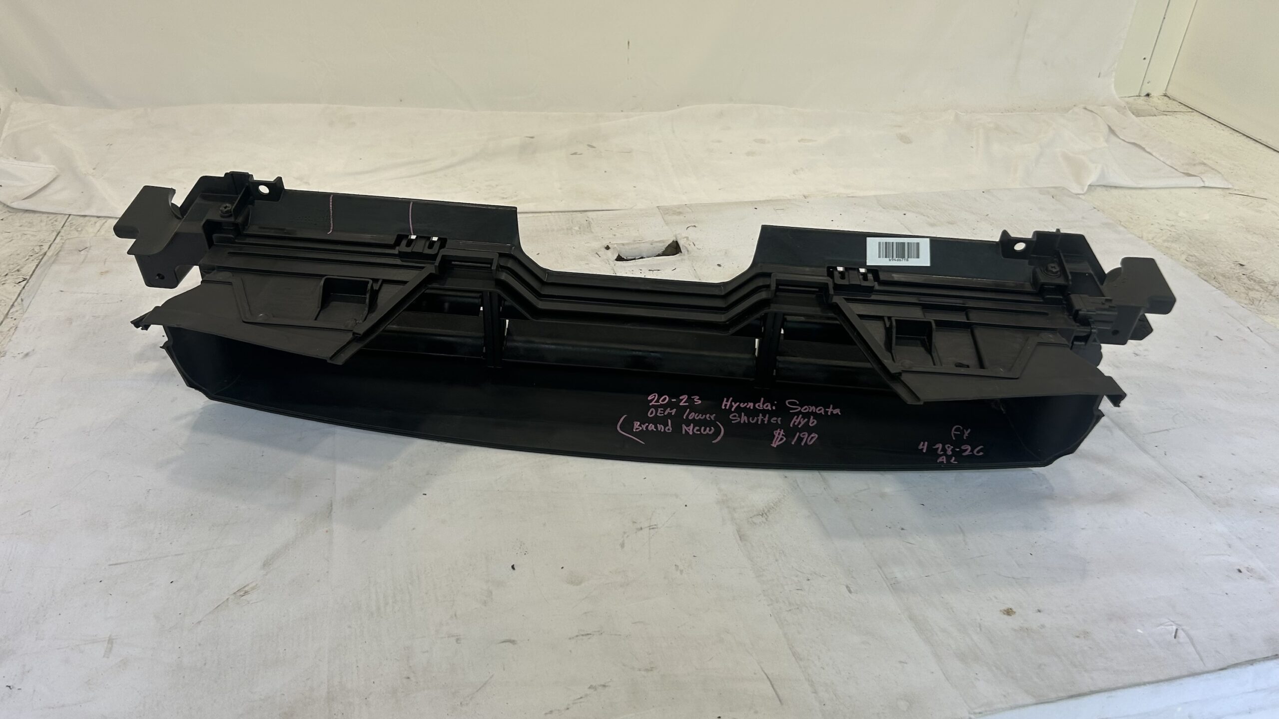 2020-2023 Hyundai Sonata Hybrid Shutter