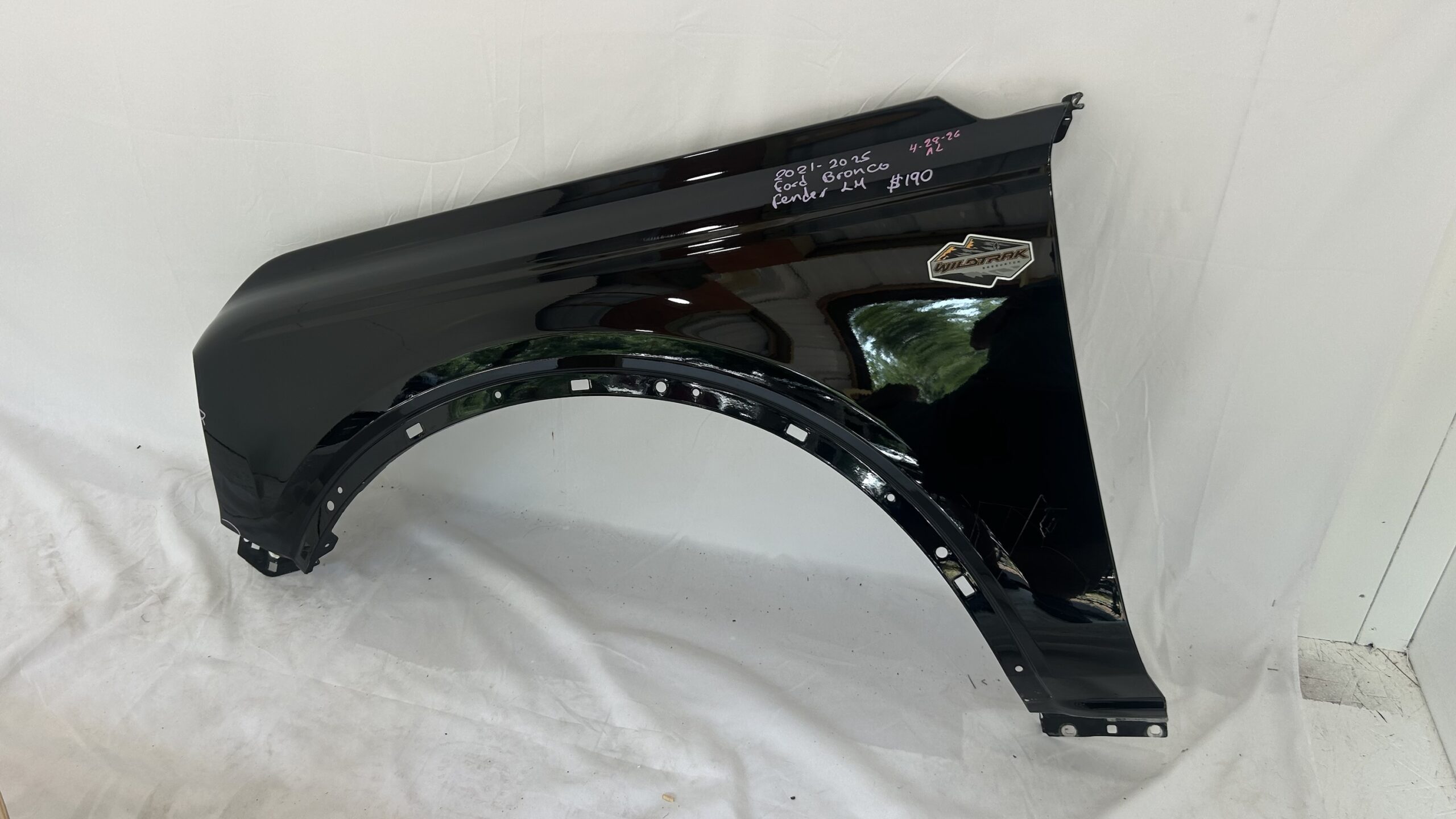 2021-2025 Ford Bronco Driver fender