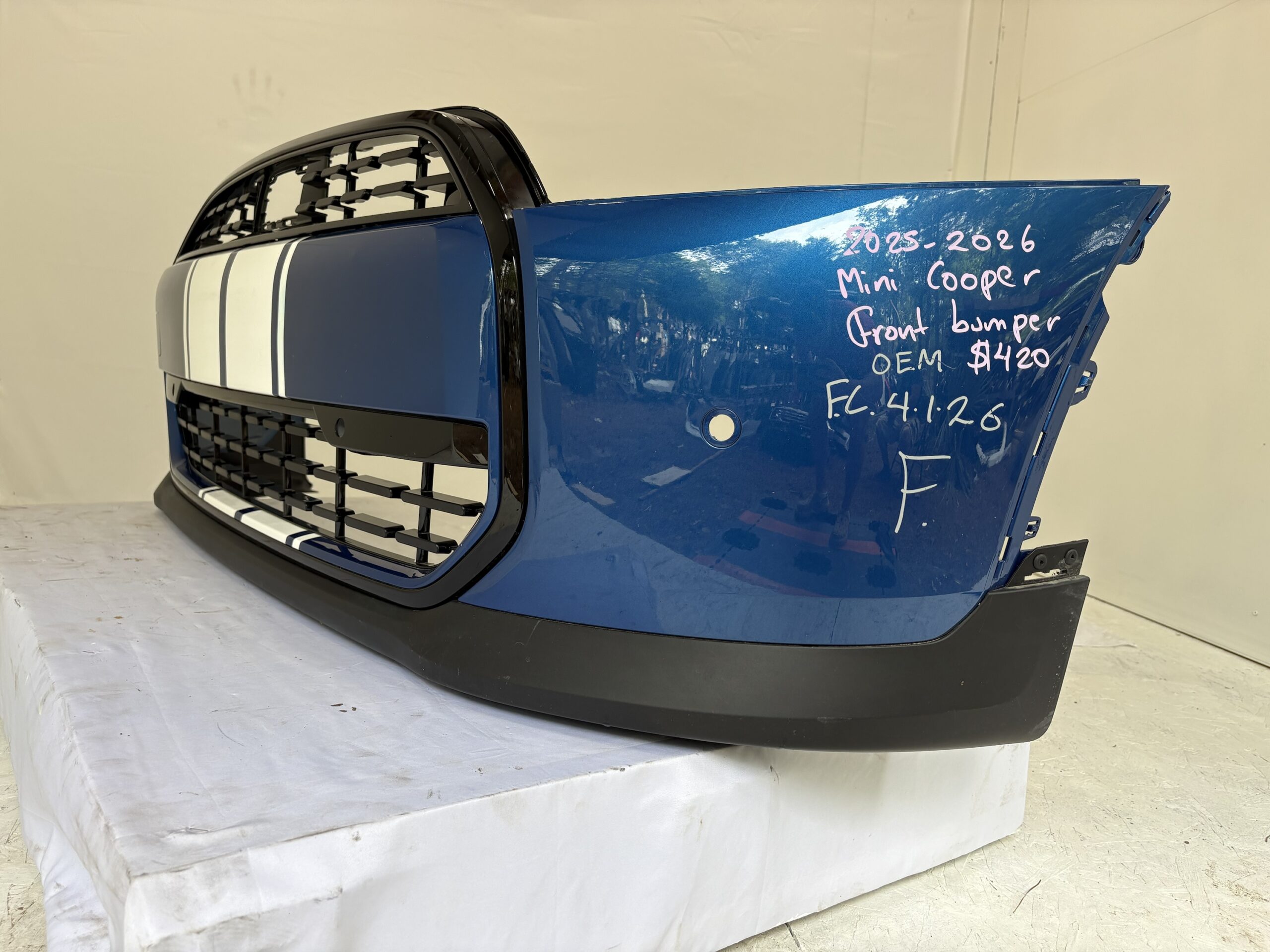 2025-2026 Mini Cooper Front Bumper