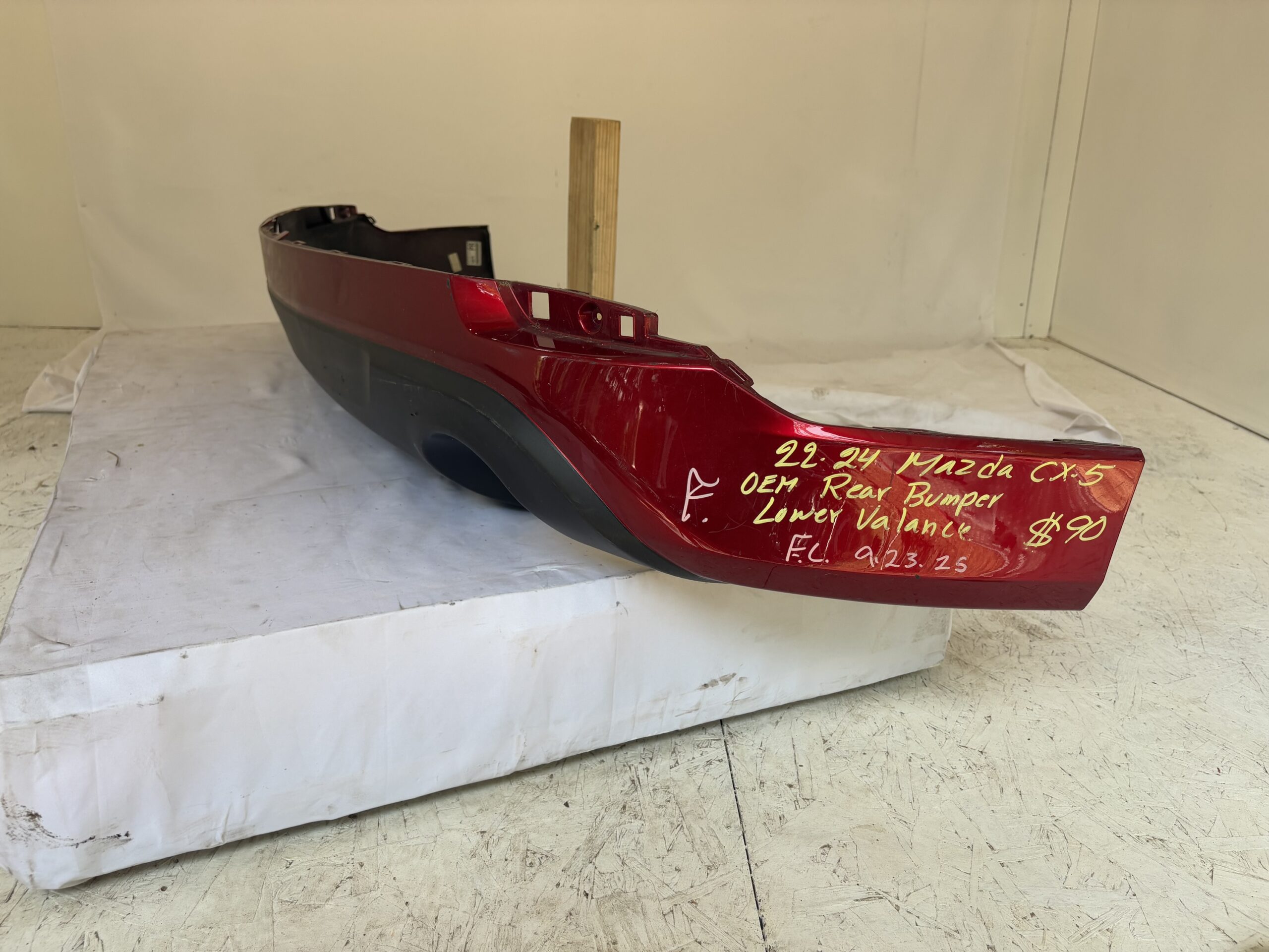 2022-2024 Mazda CX-5 Rear Bumper Lower Valance