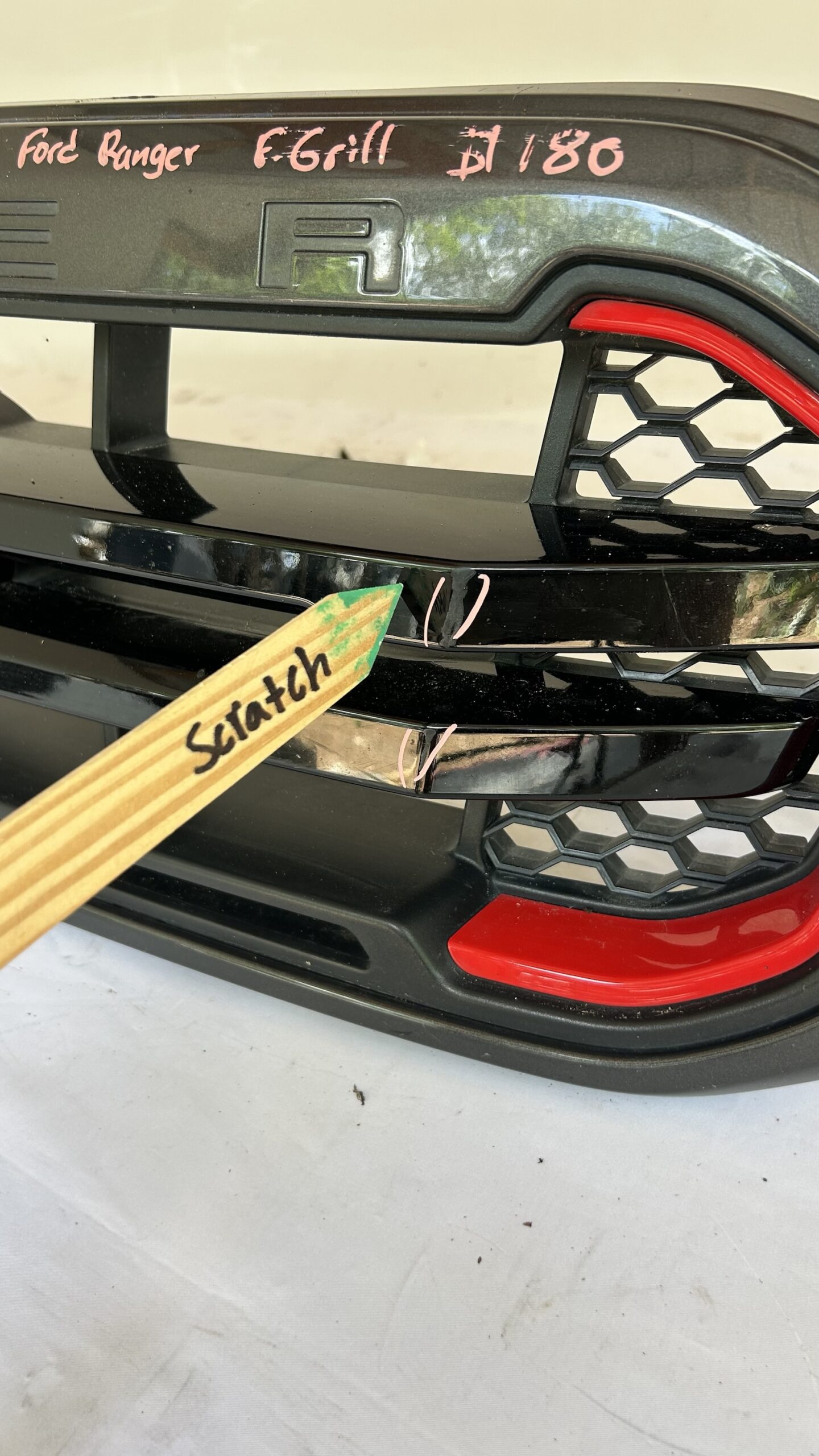 2019-2022 Ford Ranger Tremor Edition Grille