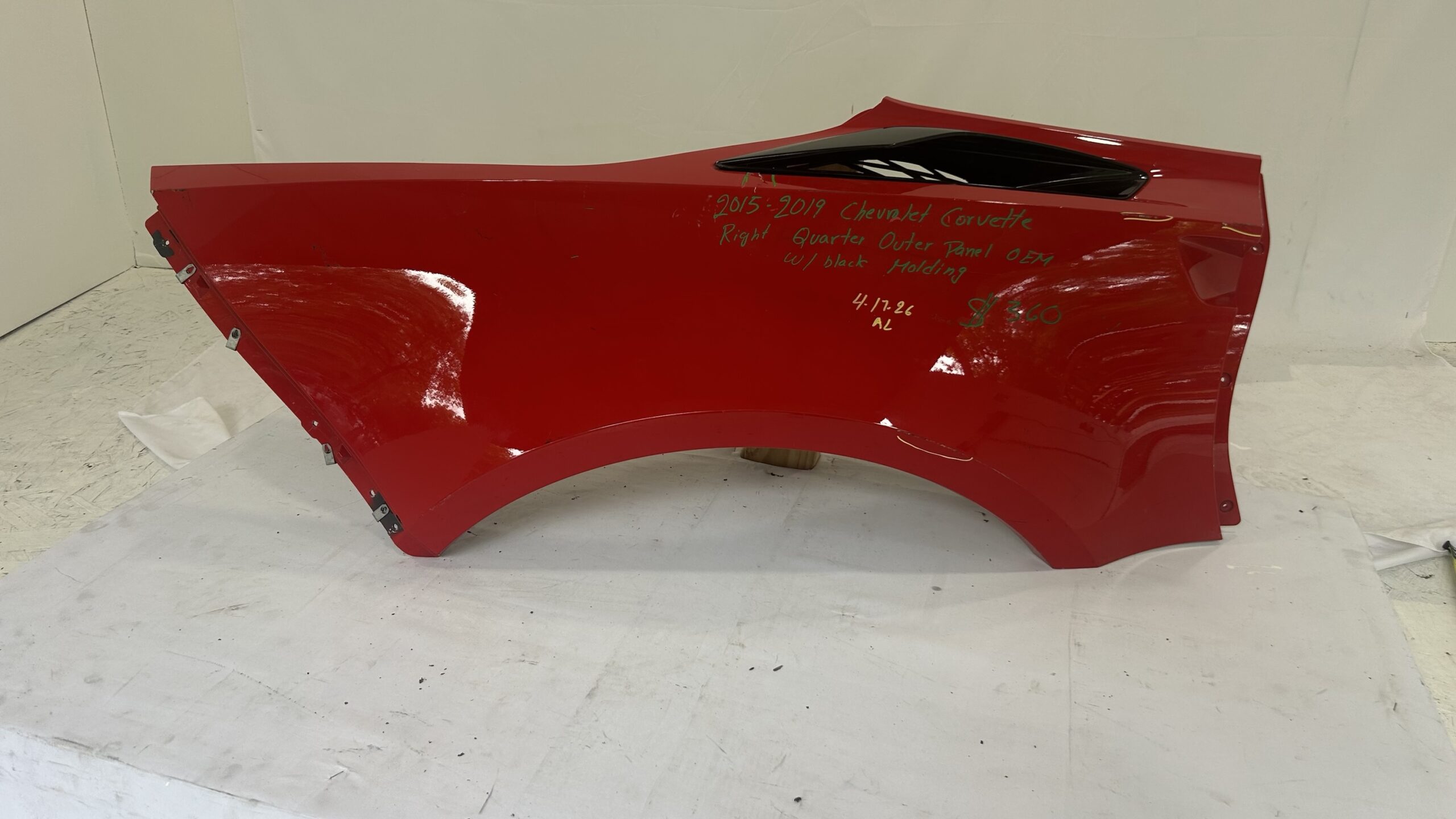 2015-2019 Chevrolet Corveet Quarter Panel