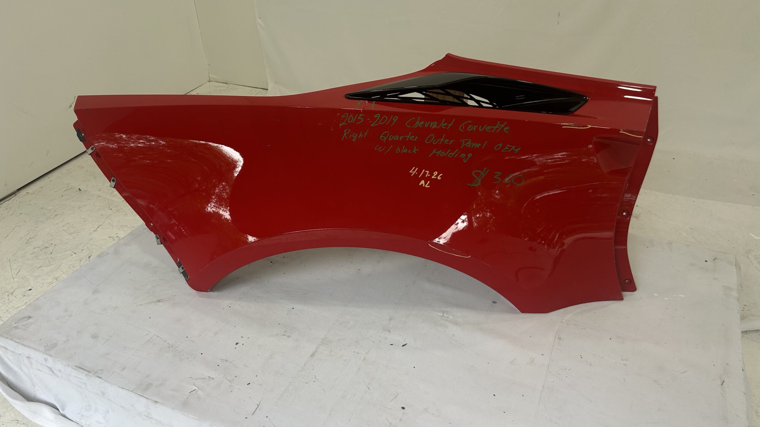 2015-2019 Chevrolet Corveet Quarter Panel