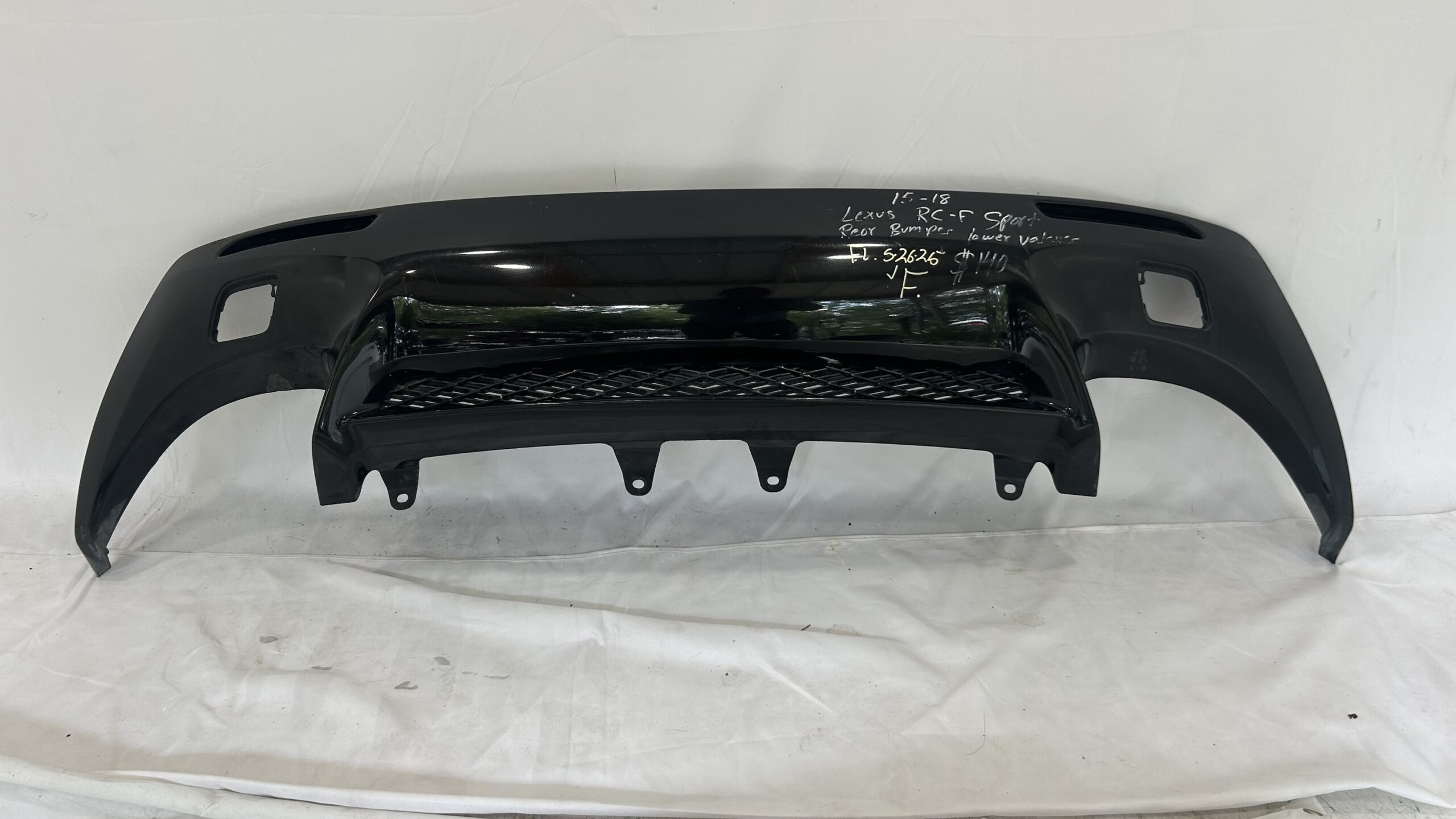 2015-2018 Lexus RC - F Sport Rear Bumper Lower Valance