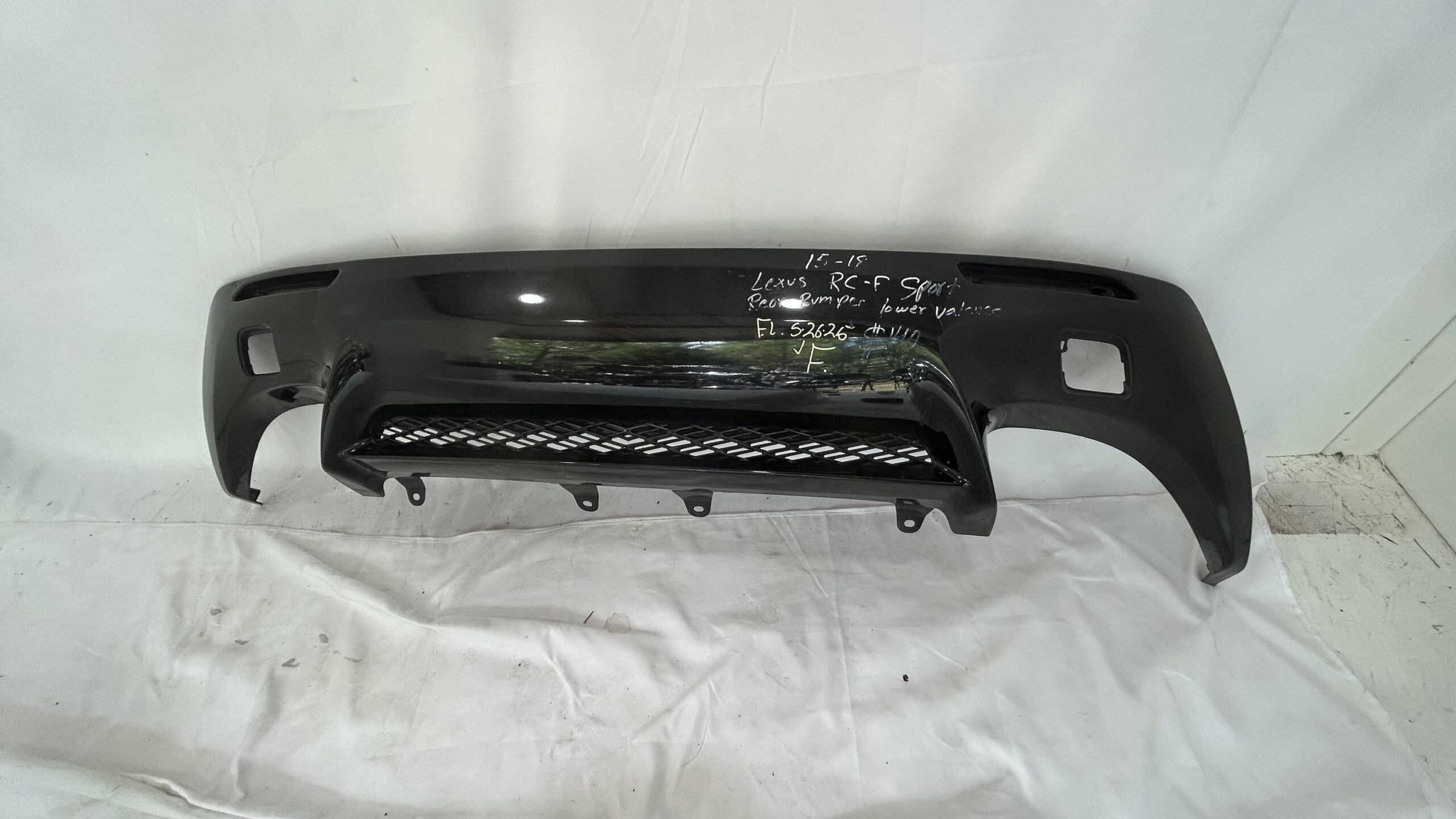 2015-2018 Lexus RC - F Sport Rear Bumper Lower Valance