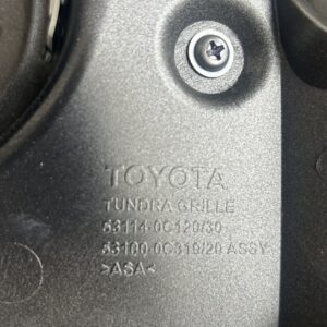 2014-2018 Toyota Tundra Solid White Grille - Image 7