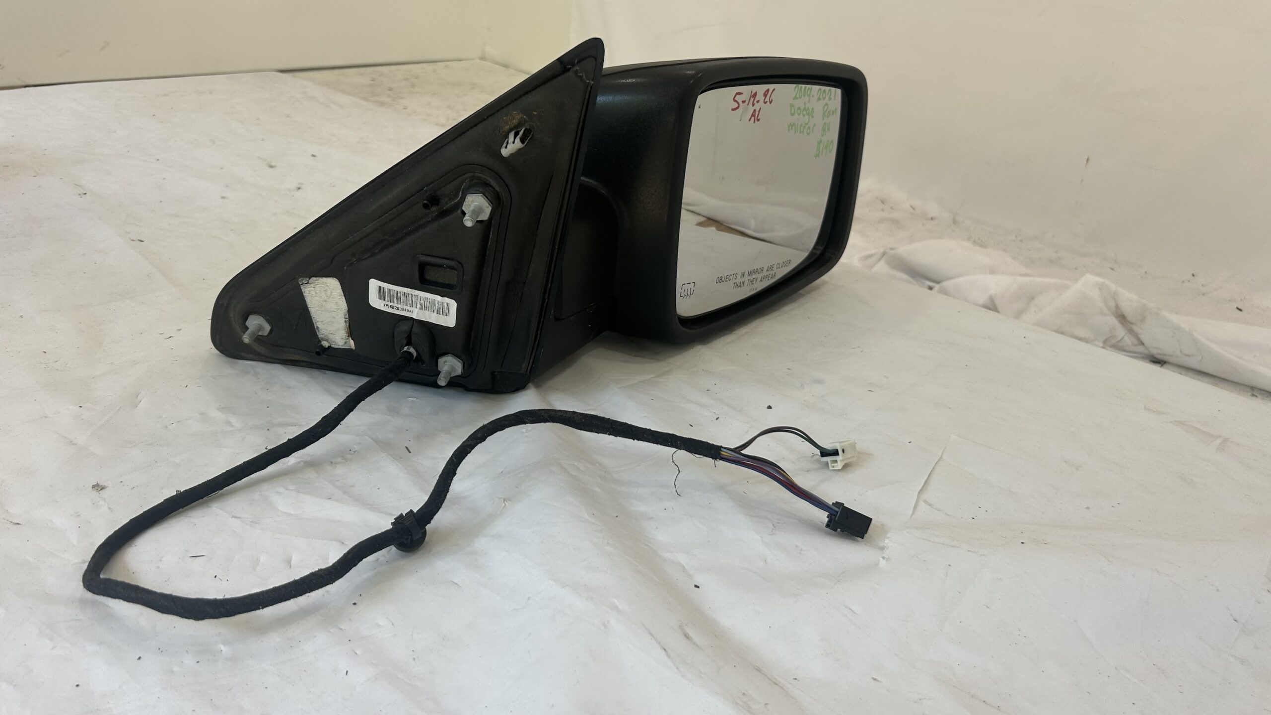 2009-2021 Dodge Ram 1500 Right Mirror