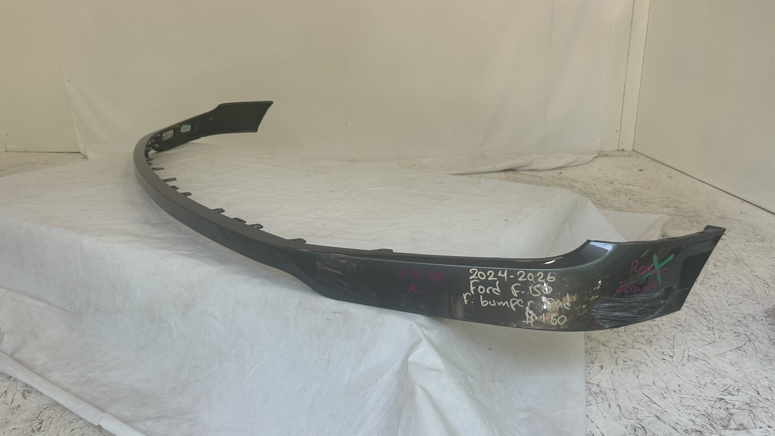 2024-2026  Ford  F-150 Front Bumper Upper Pad