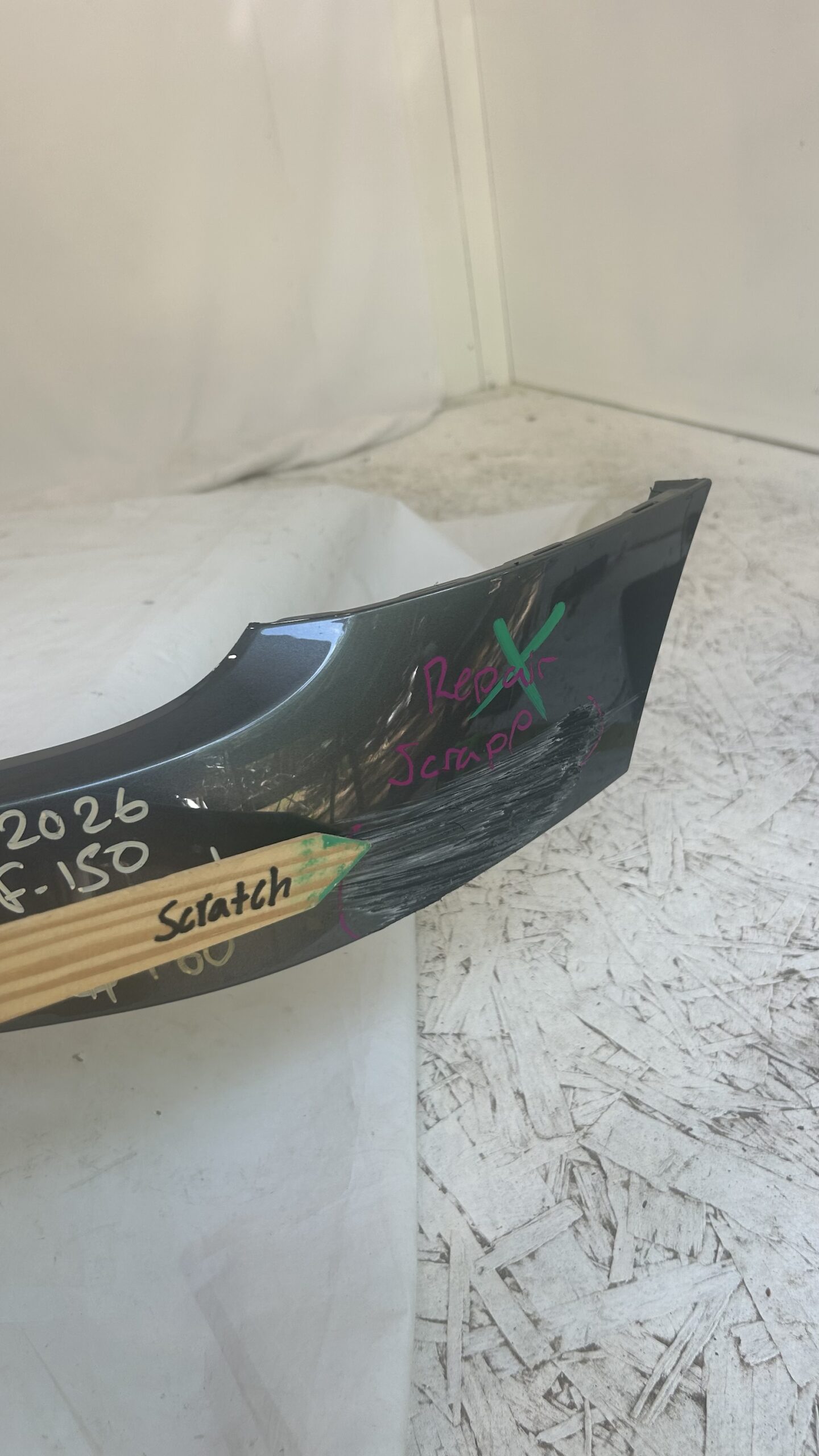 2024-2026  Ford  F-150 Front Bumper Upper Pad