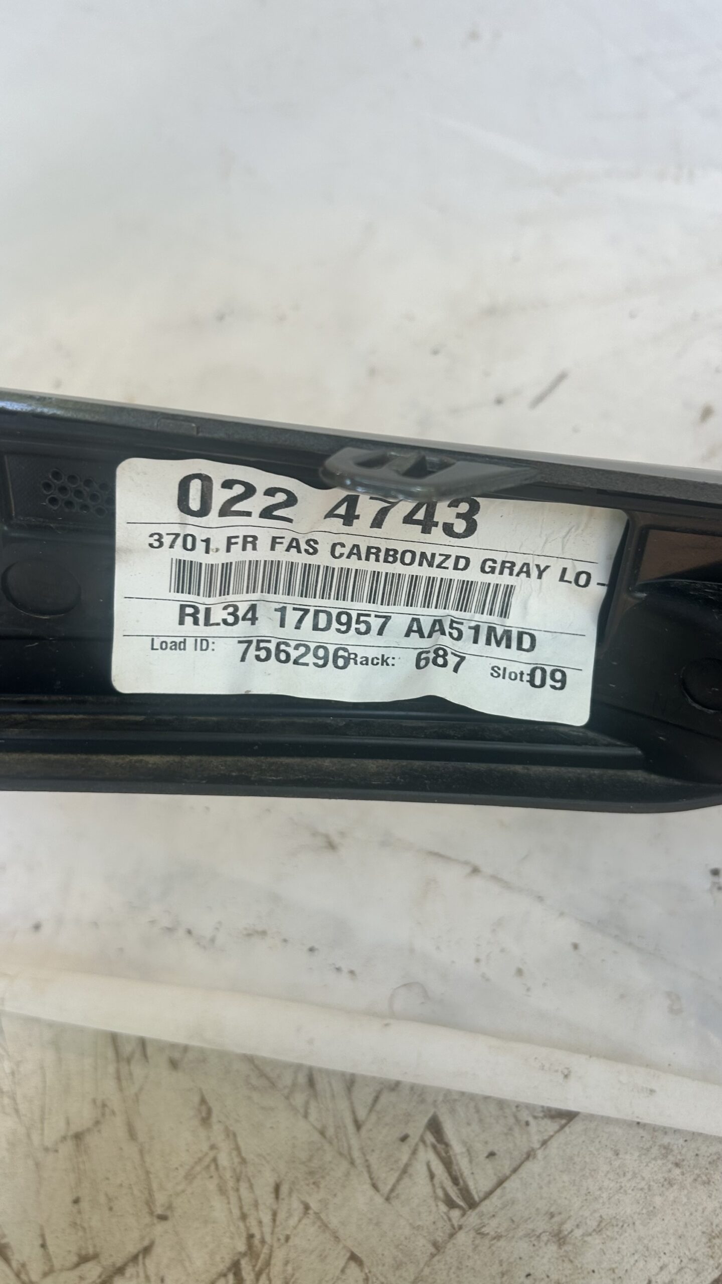 2024-2026  Ford  F-150 Front Bumper Upper Pad