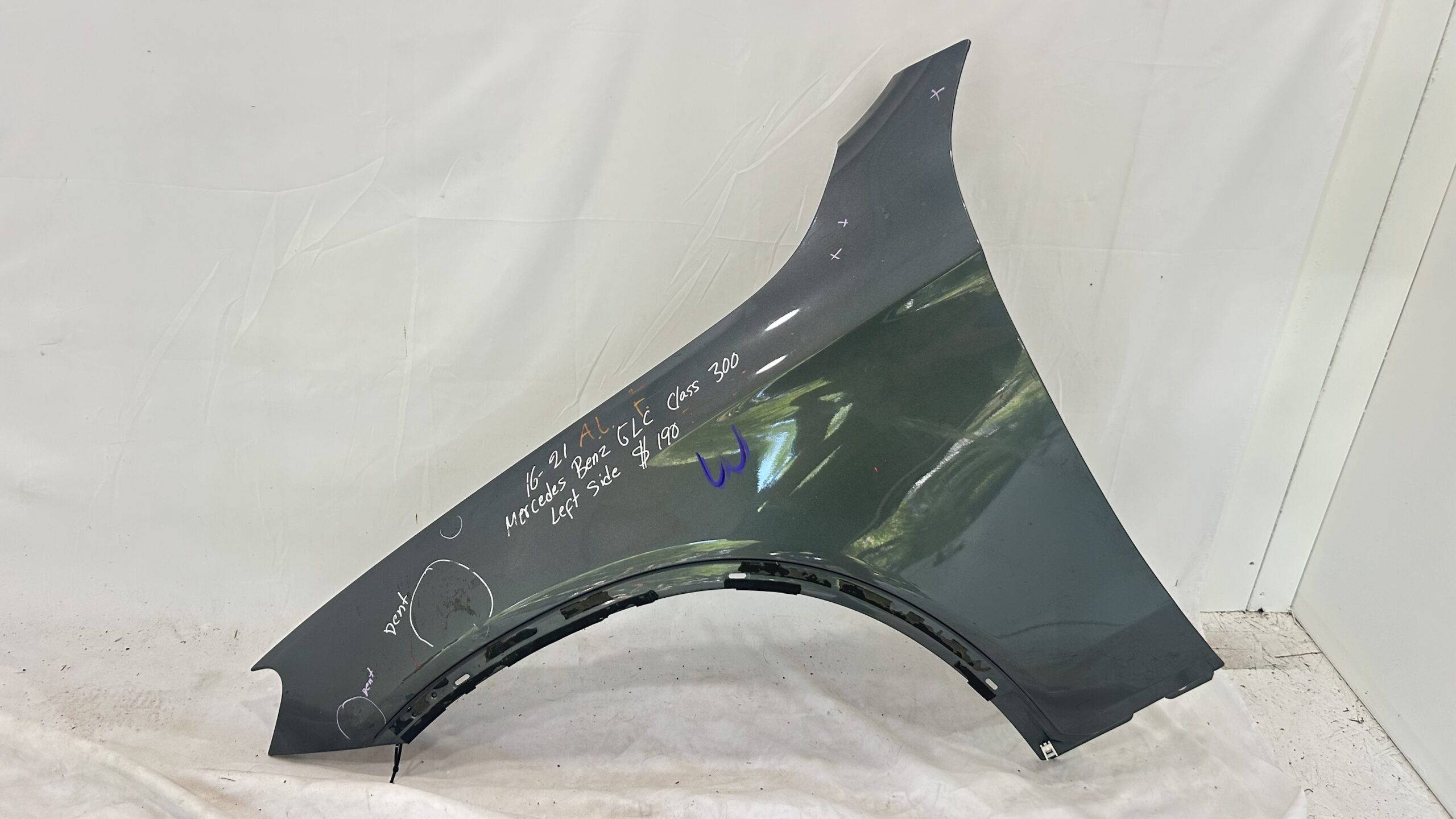 2016-2021 Mercedes Benz GLC Class  GLC300  GLC43 Left Fender