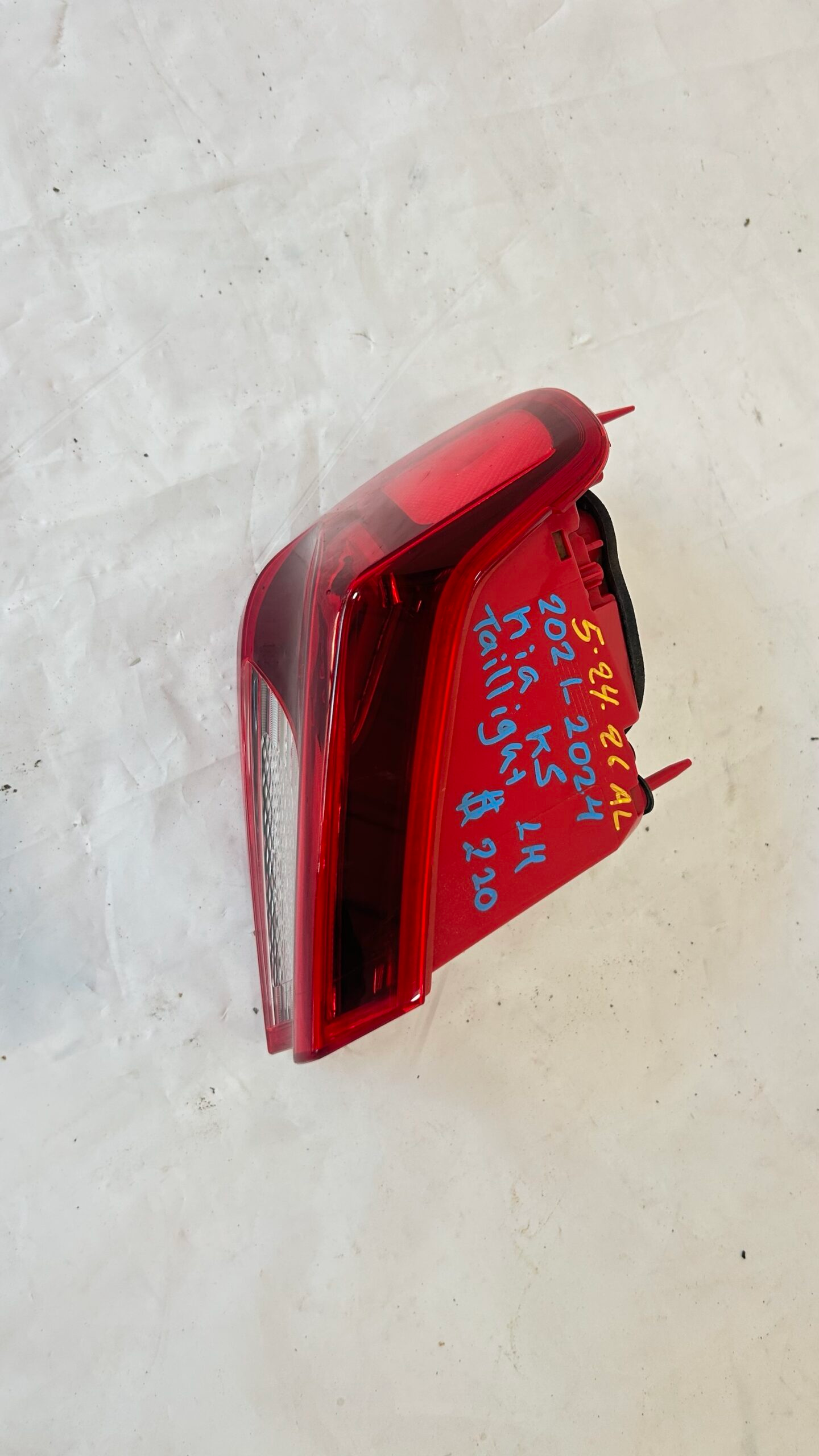 2021–2024 KIA K5 Left Taillamp