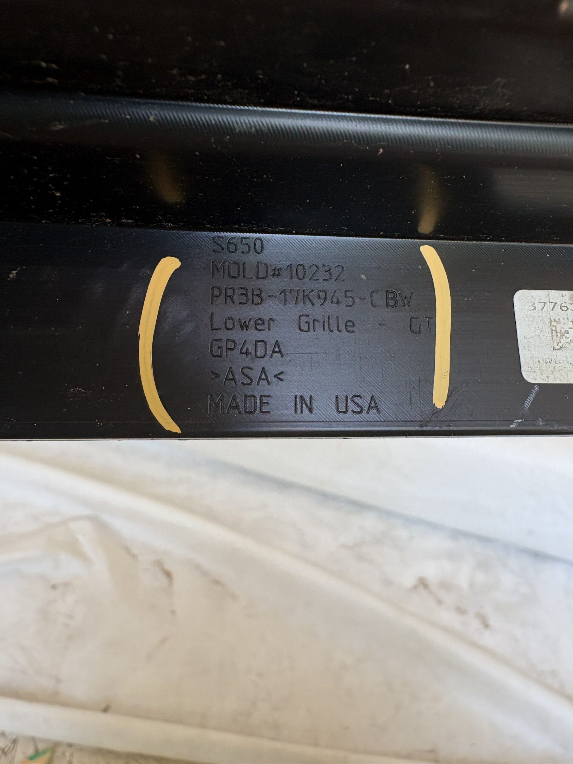 2024-2026 Ford Mustang Grille