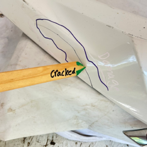 2016-2018 Lexus RX350 Liftgate molding trim panel - Image 2