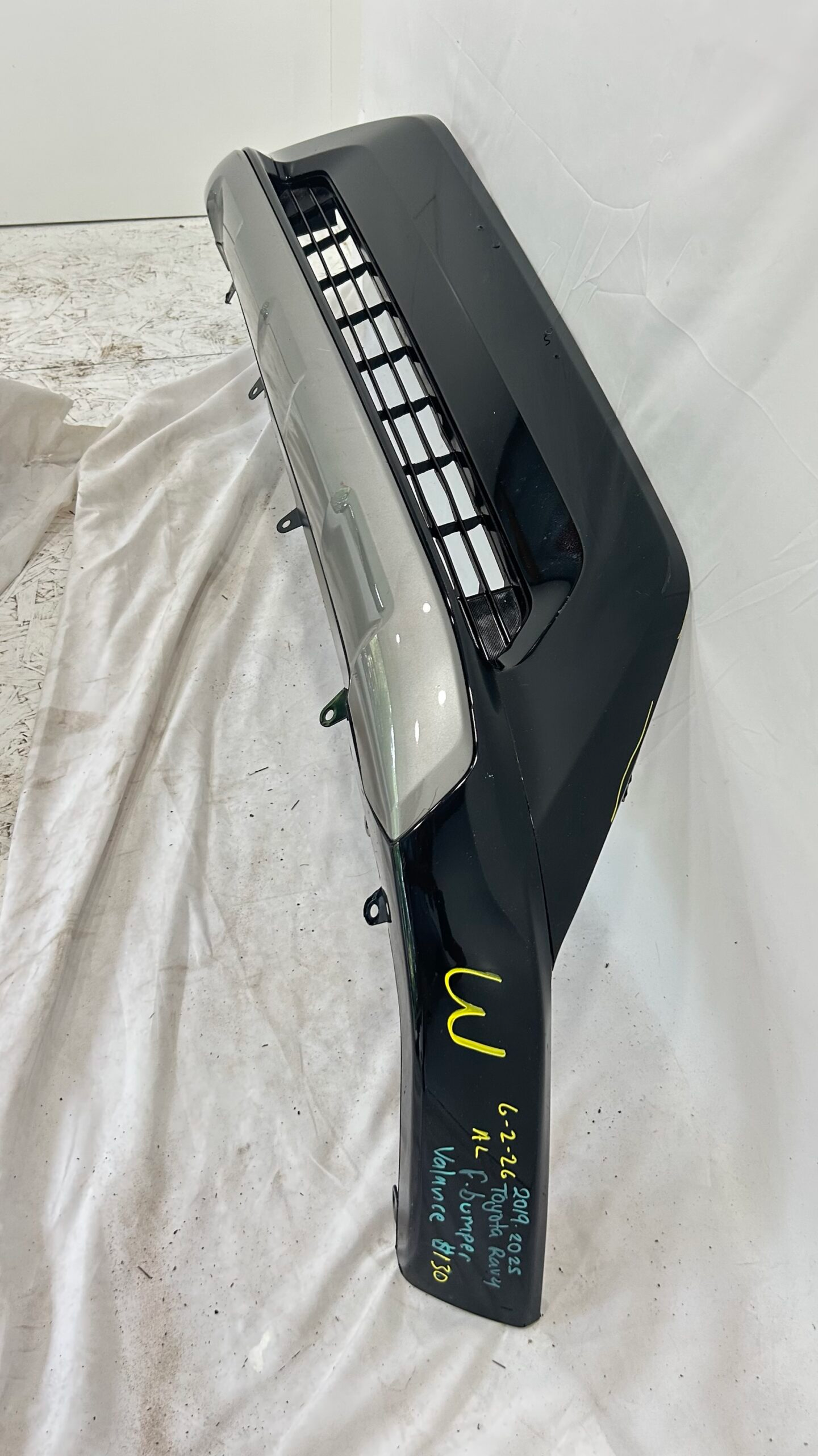 2019-2025 Toyota RAV4 front bumper lower valance w/ center cover