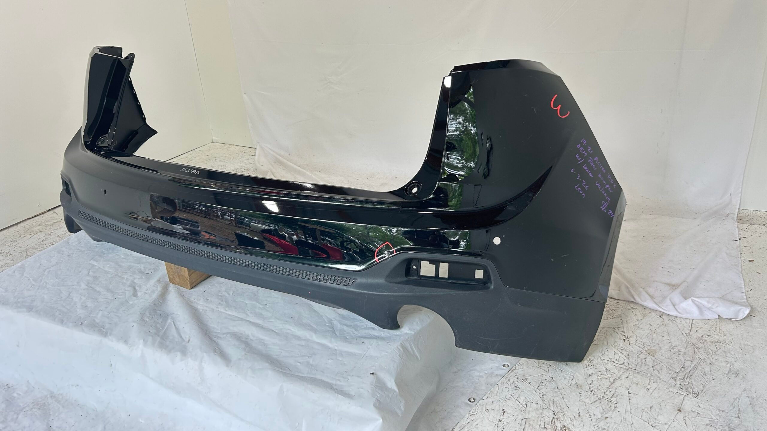 2019-2021 Acura RDX  Rear Bumper W/ lower valance
