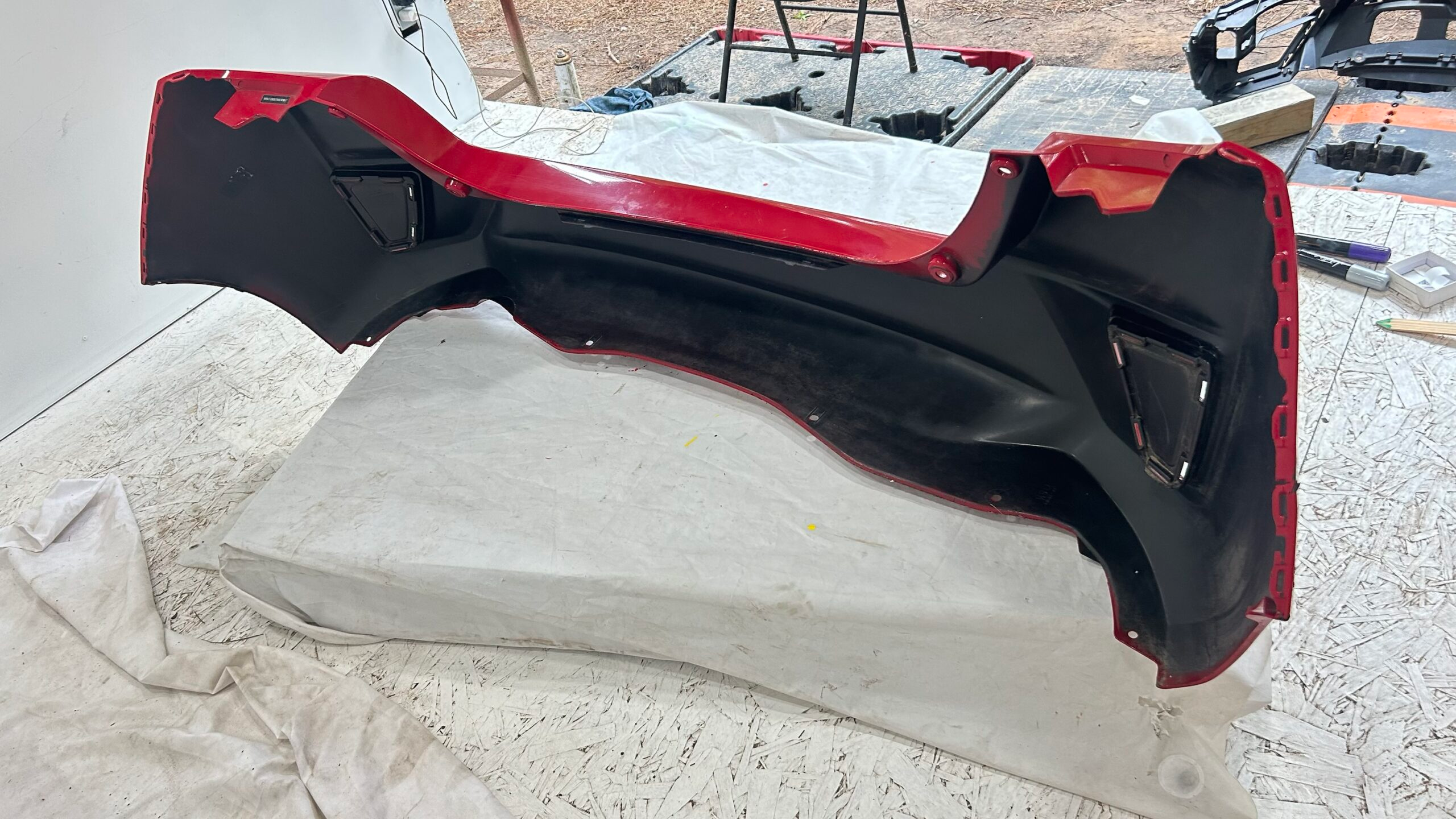 2015-2017 Honda Fit rear bumper