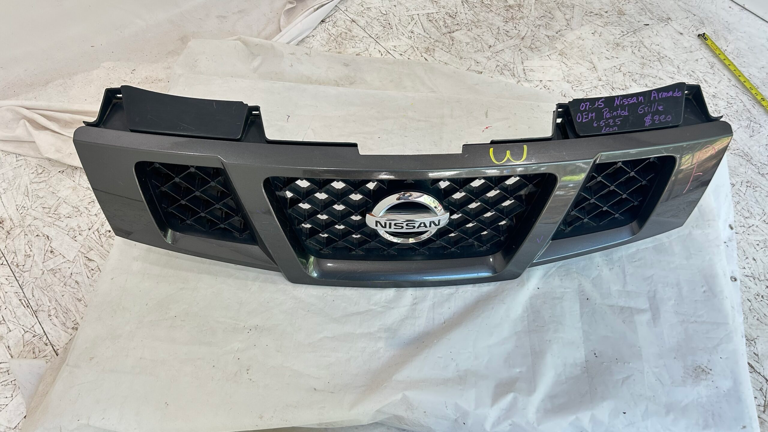 2007-2015 Nissan Armada Painted Grille