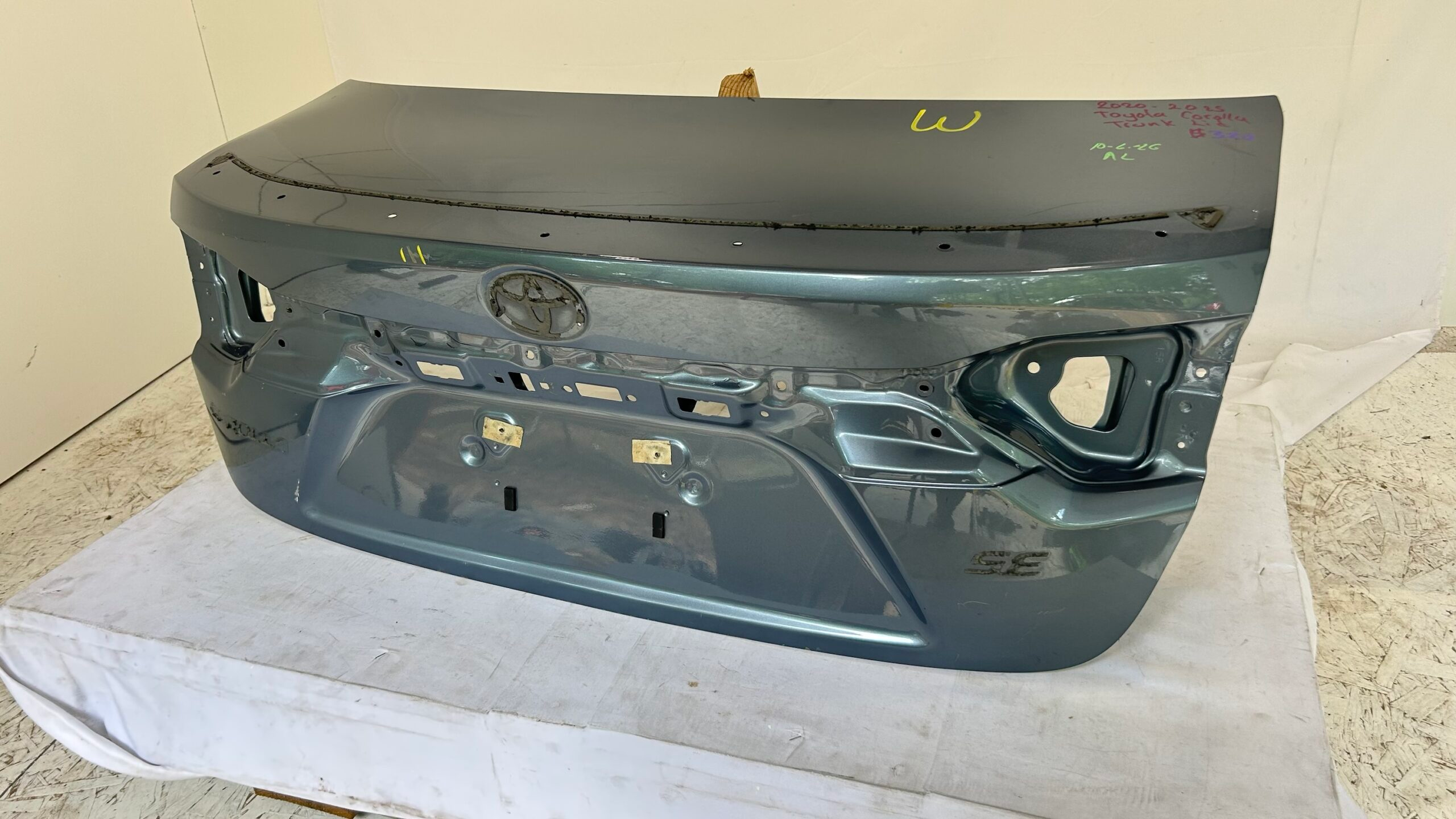 2020-2025 Toyota Corolla Trunk Lid