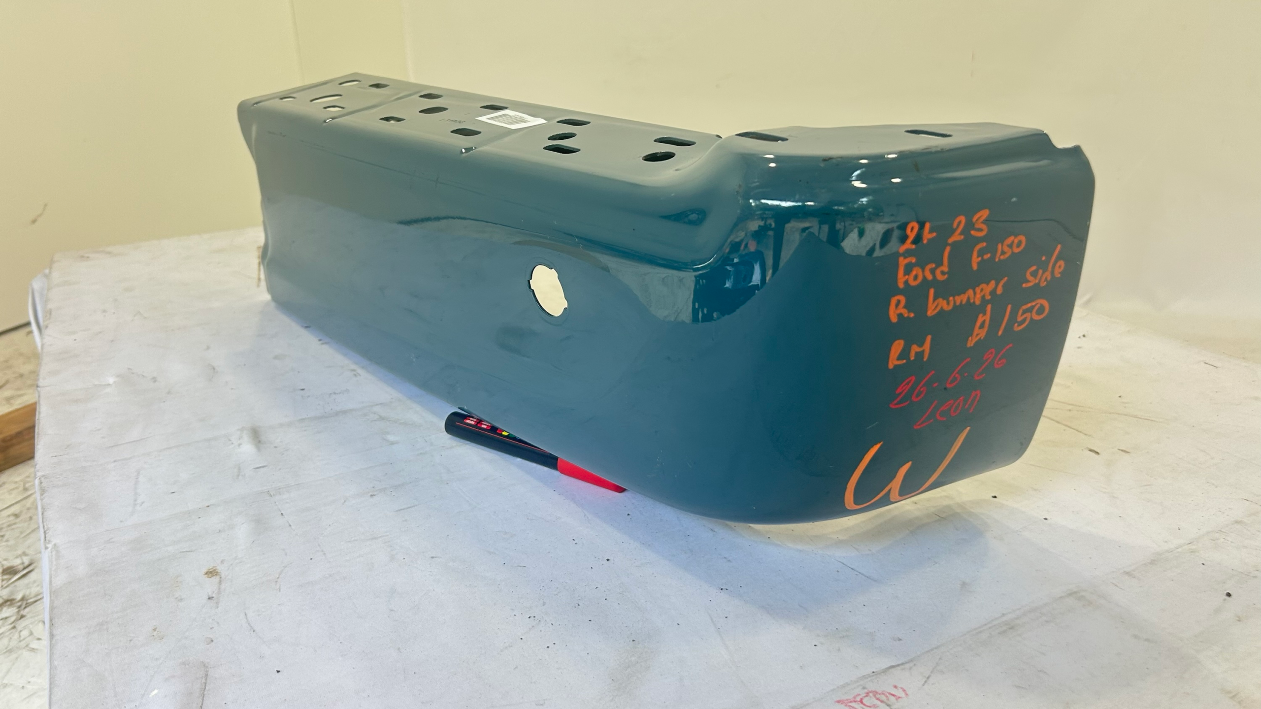 2021-2023 Ford  F-150 Passenger Rear Bumper Extensión