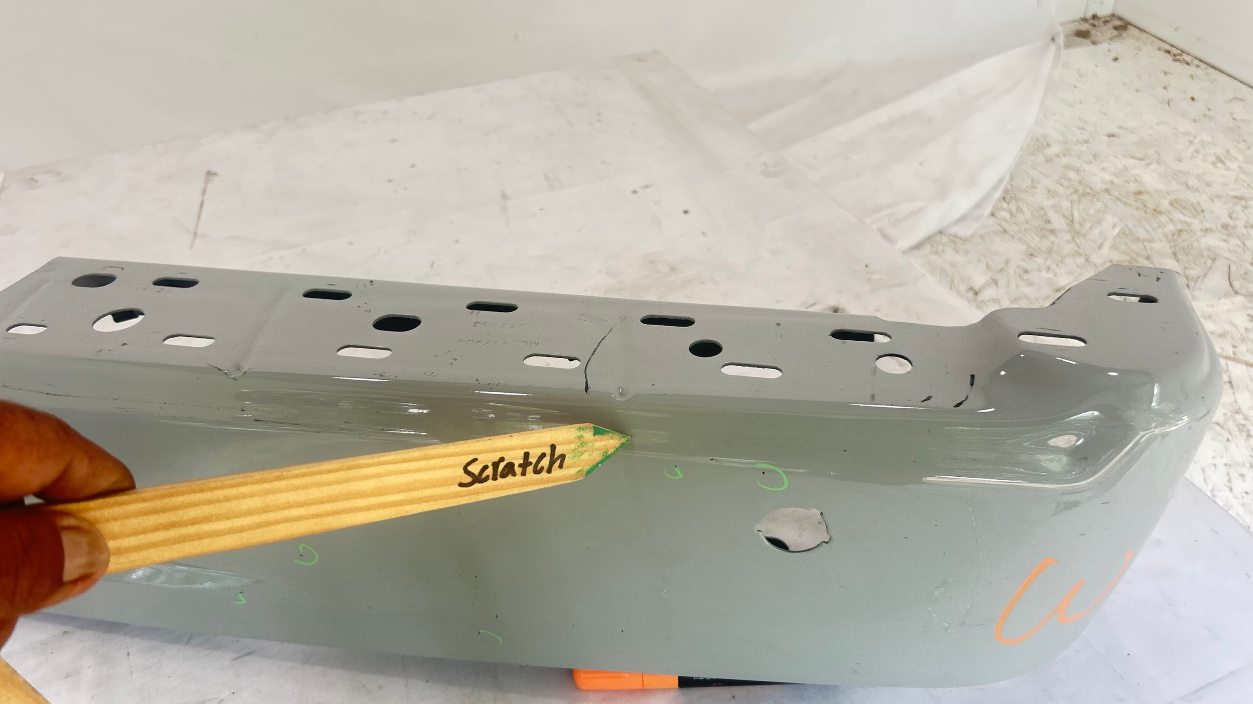 2021-2023 Ford F-150 Passenger side rear bumper extension