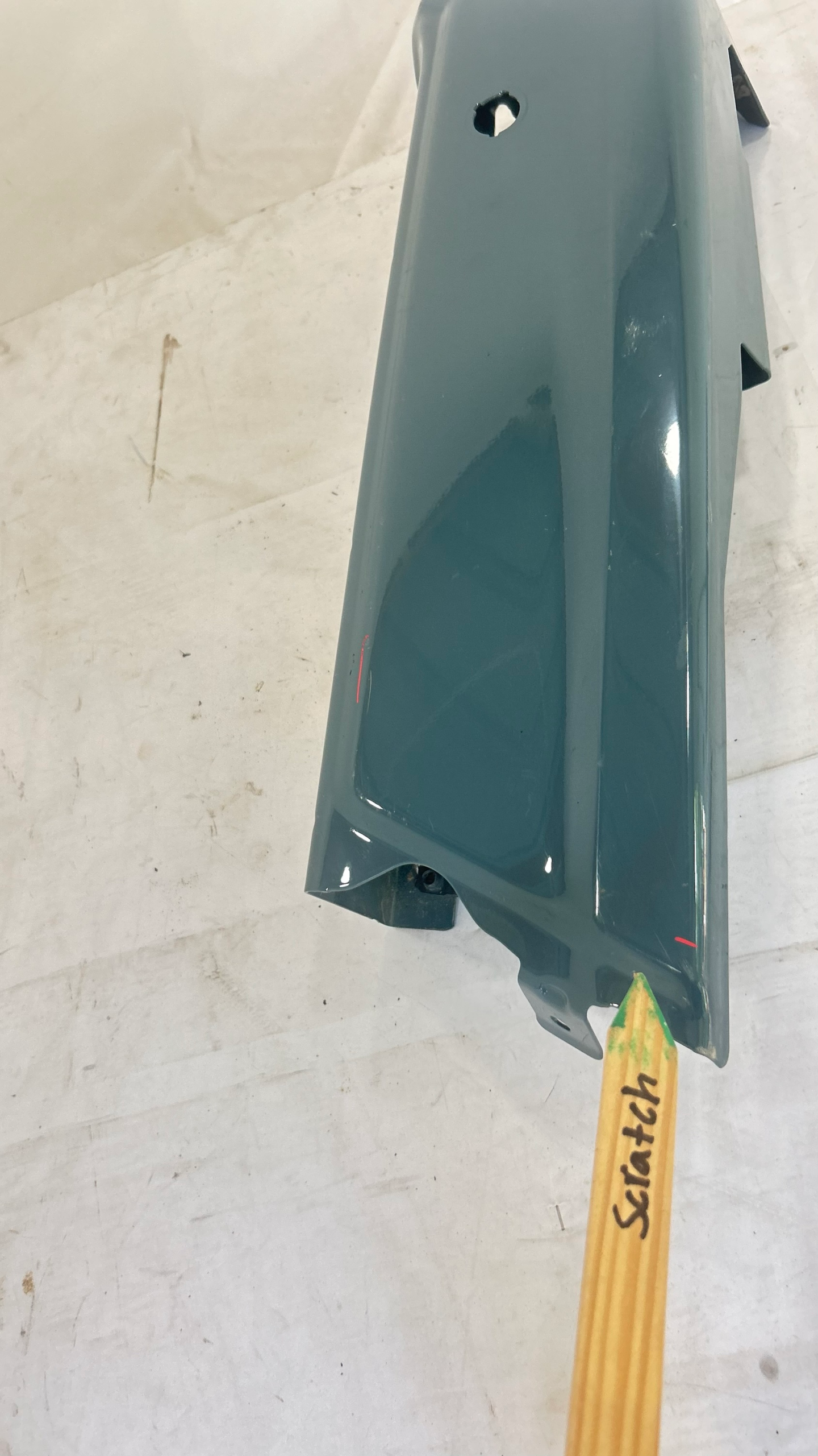 2021-2023 Ford  F-150 Passenger Rear Bumper Extensión