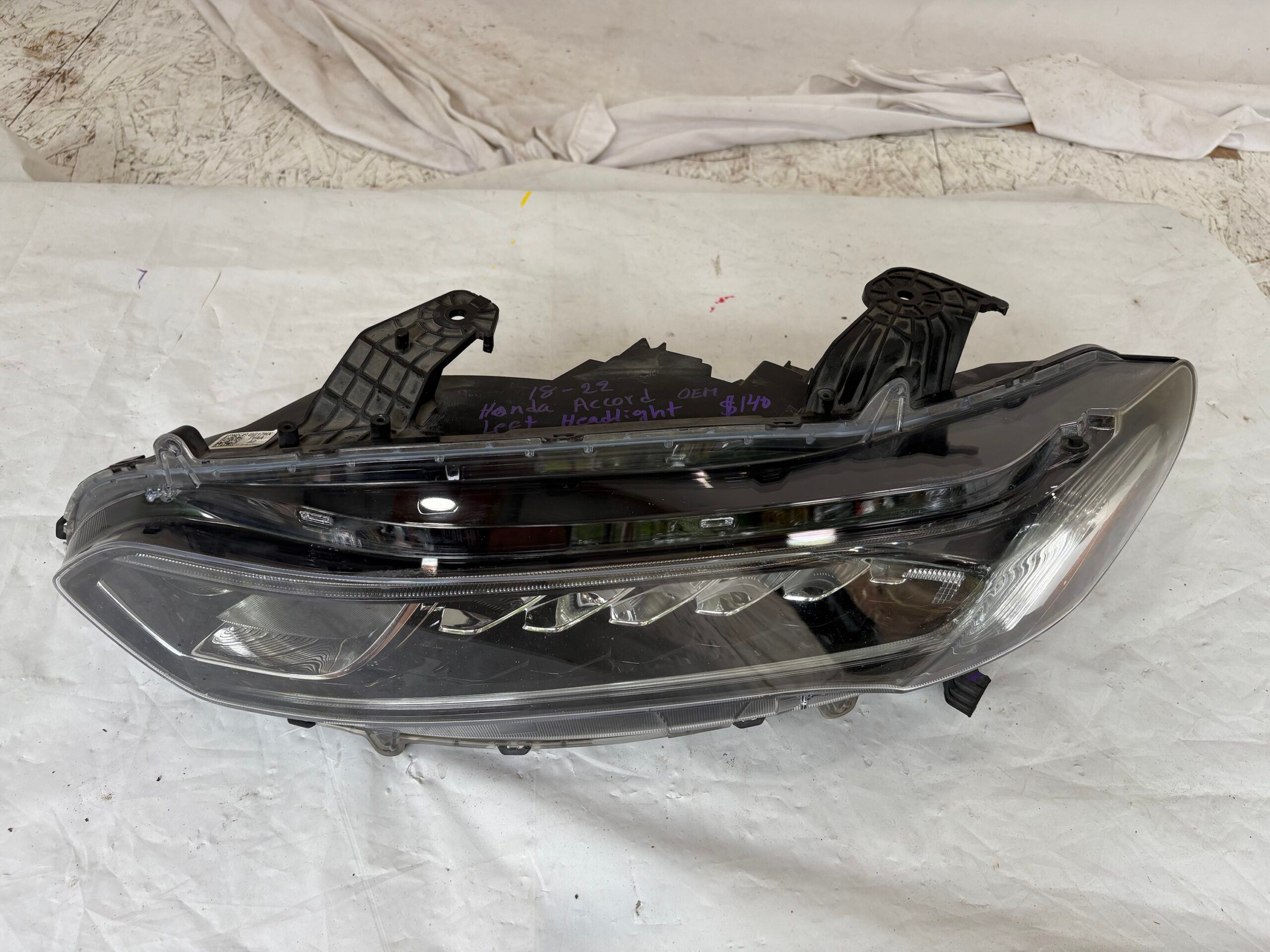 2018-2022 Honda Accord Driver Headlight