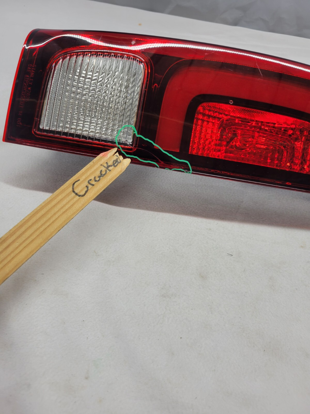 2017-2025 Honda Ridgeline Driver Side Taillight