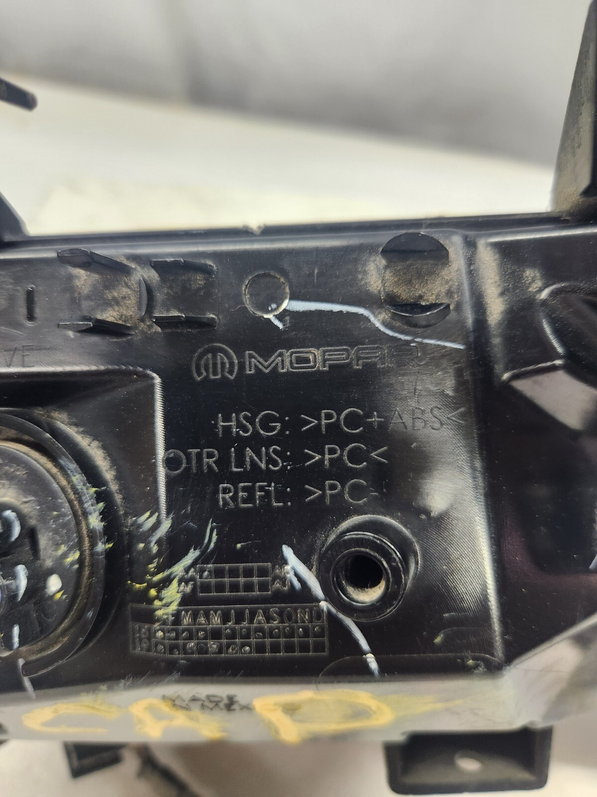 2018 - 2024 Jeep Wrangler Driver Side Fog Light