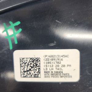 2015-2022 Dodge Charger Driver Taillight - Image 12