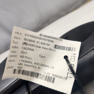 2016-2023 Toyota Tacoma Passenger Side Mirror - Image 9