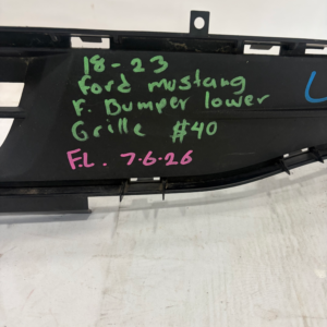 2018-2023 Ford Mustang Front Bumper Lower Grille - Image 2