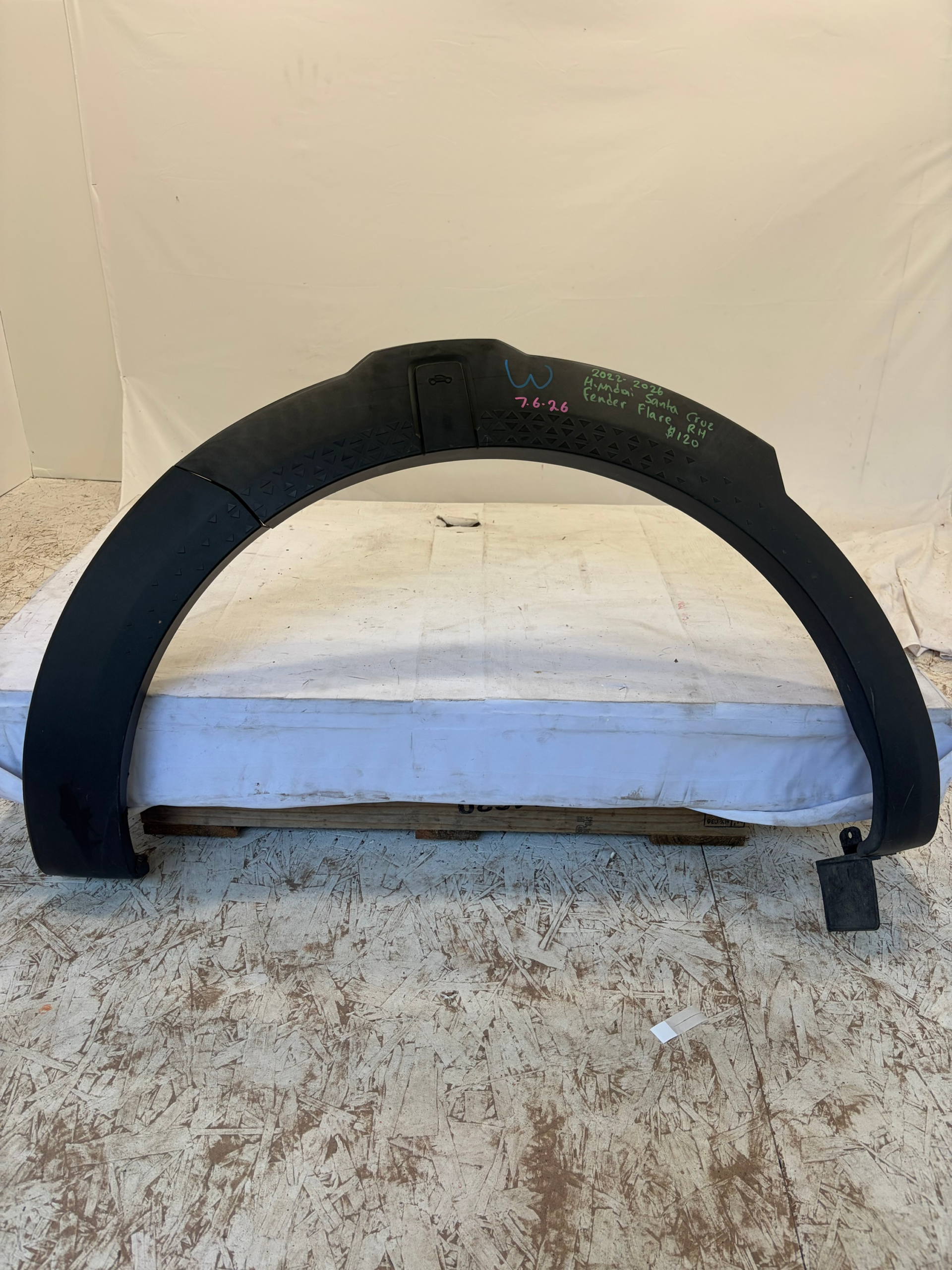2023-2026 Hyundai Santa Cruz Passenger Side Fender Flare RH