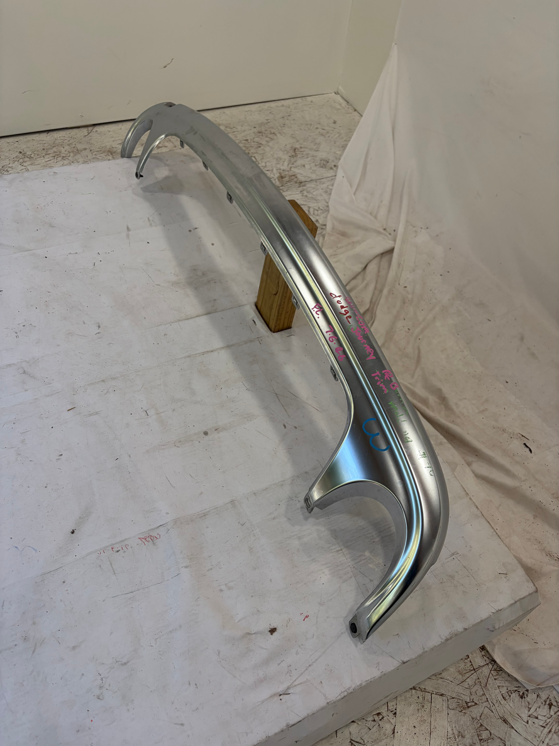 2011-2019 Dodge Journey Rear Bumper Lower Trim Molding