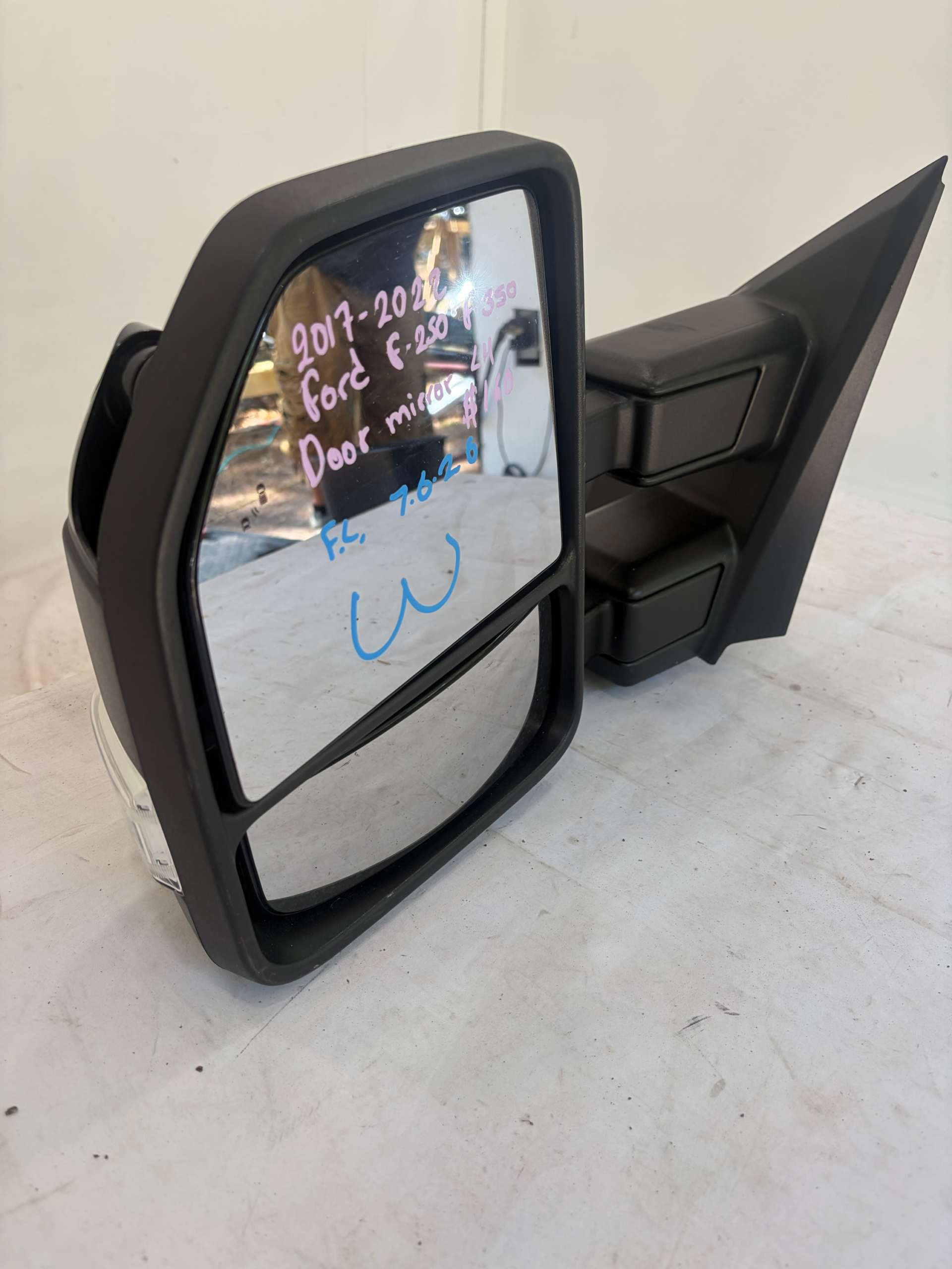 2017-2022 Ford F-250 & F-350 Super Duty Driver Side Mirror LH