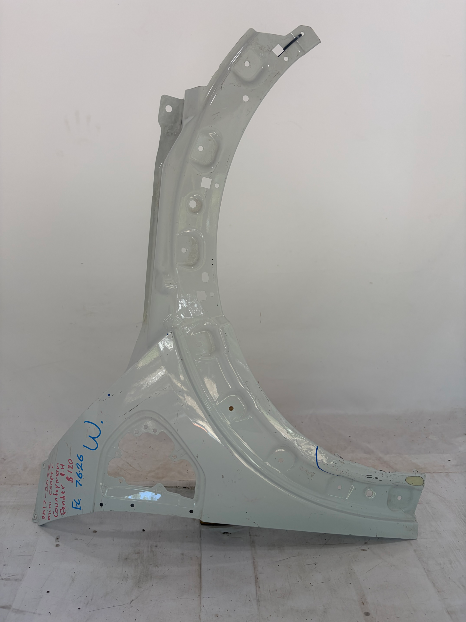 2017-2022 Mini Cooper Countryman Passenger Side Fender RH