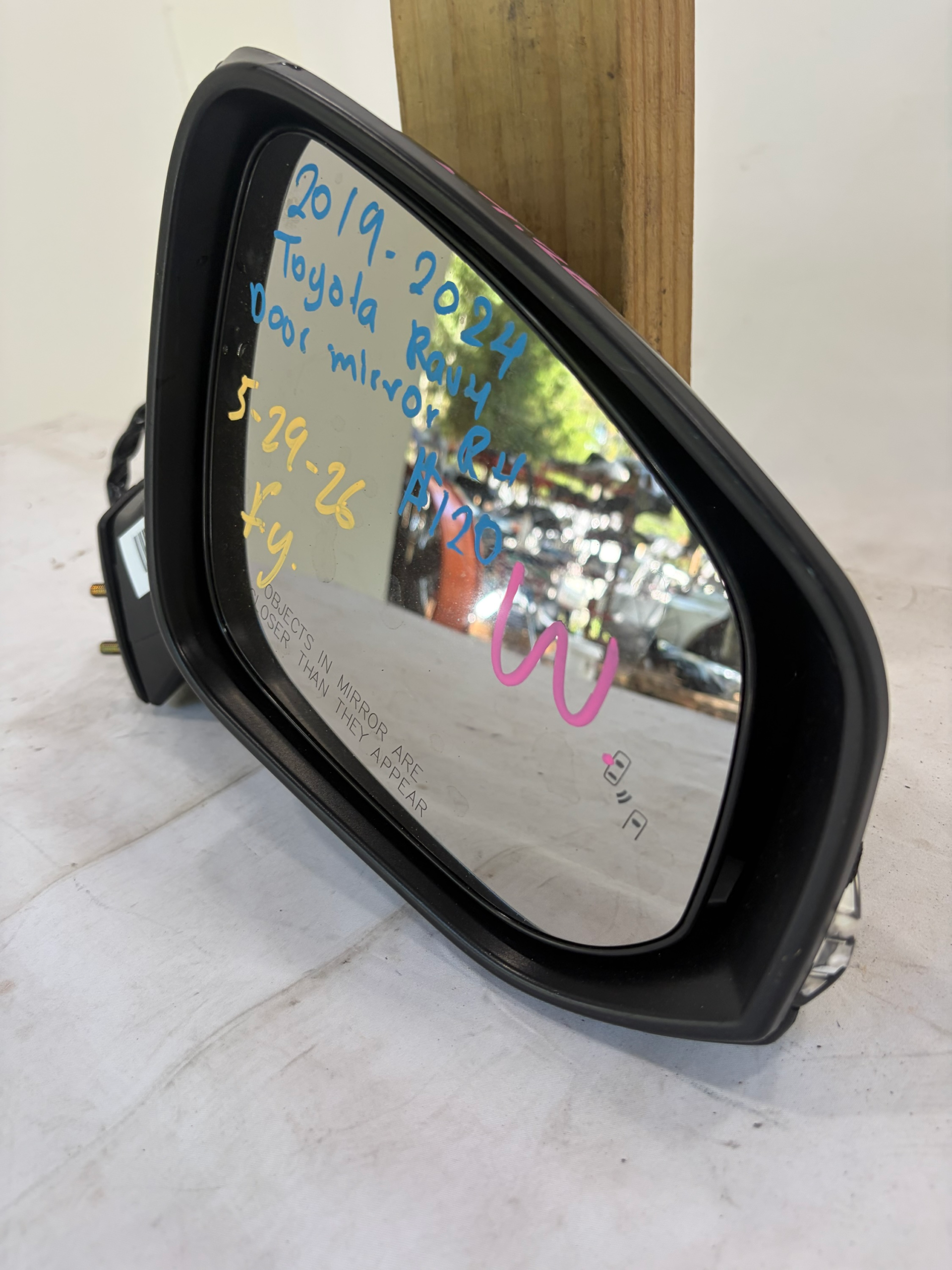2019-2024 Toyota RAV4 Passenger Side Mirror RH