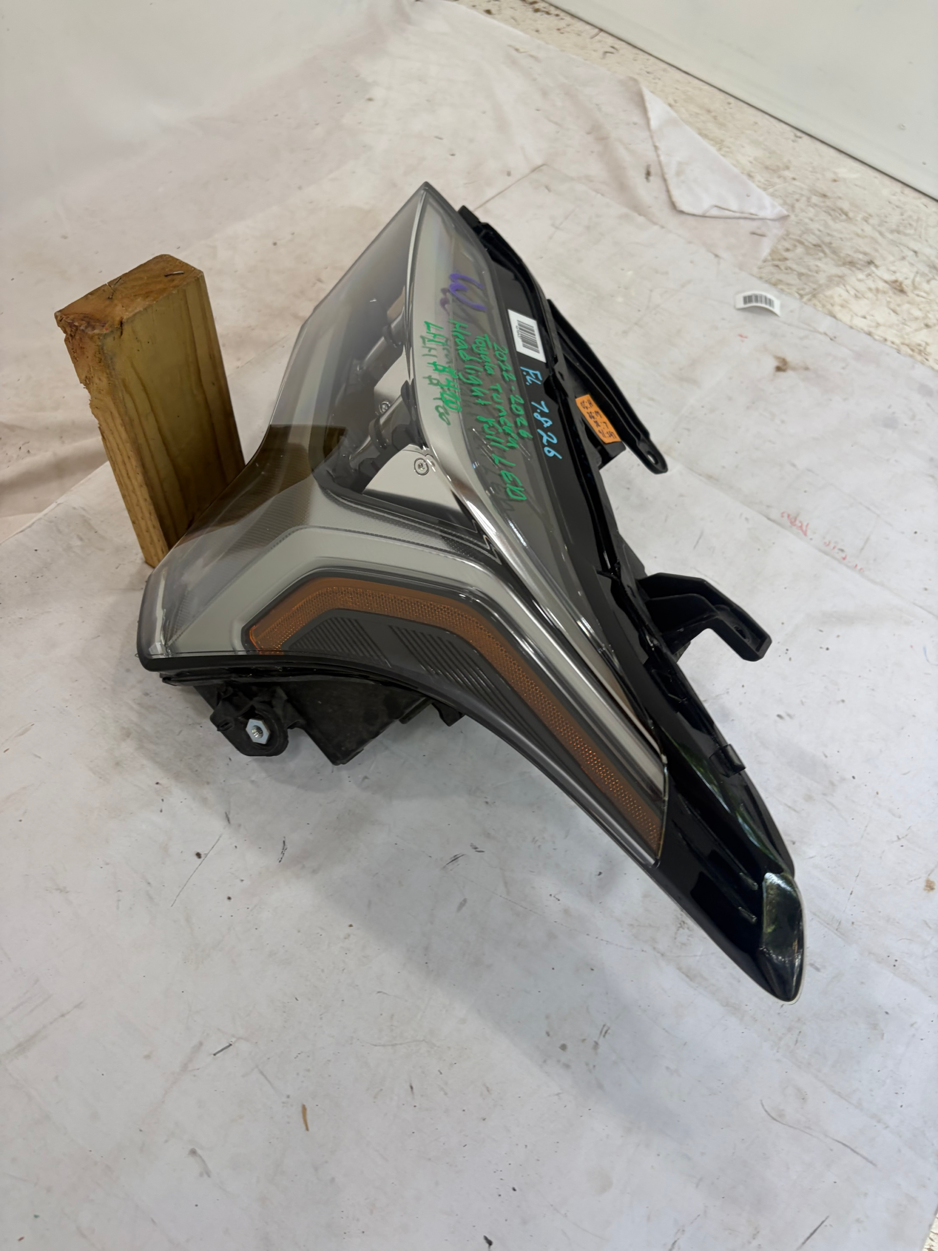 2022-2026 Toyota Tundra Driver Side Headlight Full LED LH