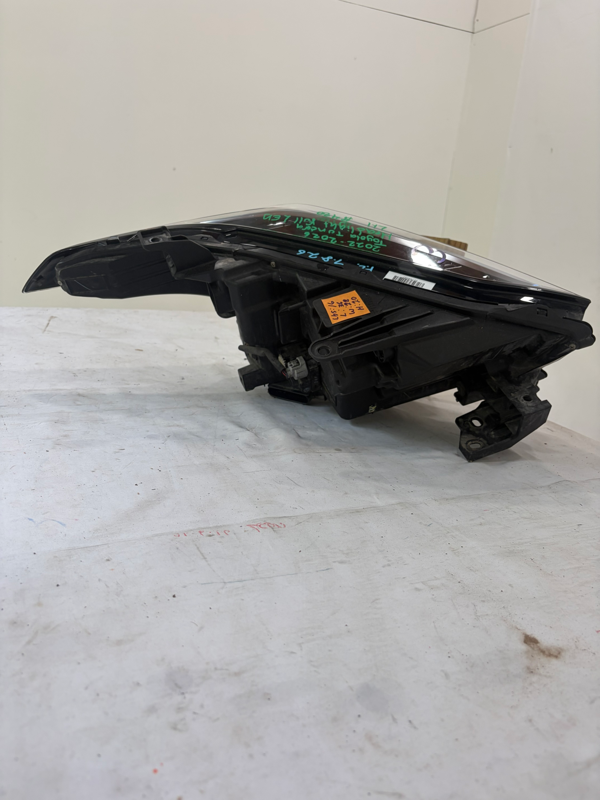 2022-2026 Toyota Tundra Driver Side Headlight Full LED LH