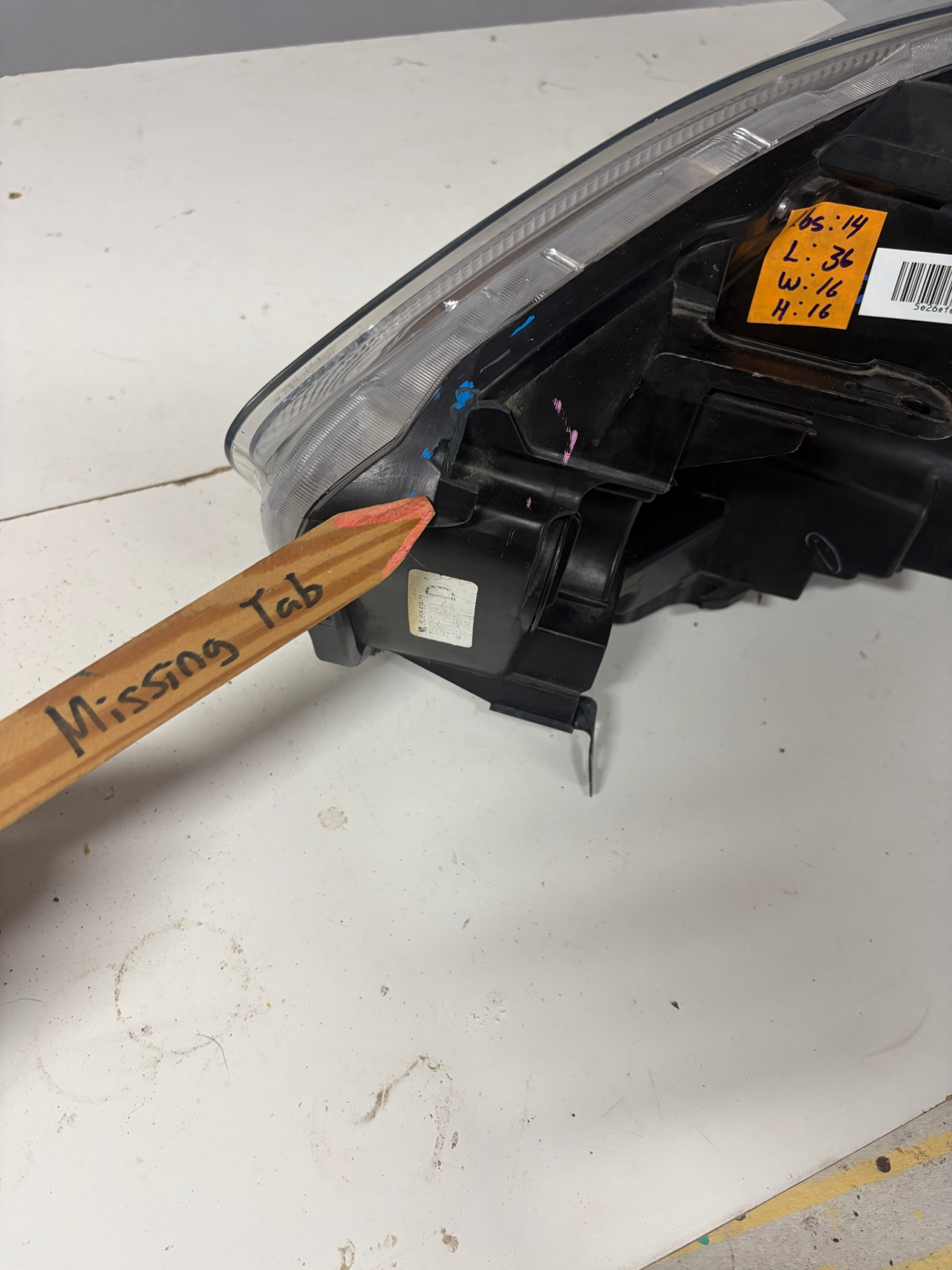 2015-2018 Nissan Murano Passenger Side Headlight LED LH