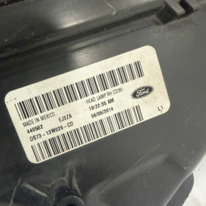 2013-2016 Ford Fusion Passenger Side Headlight - Image 7