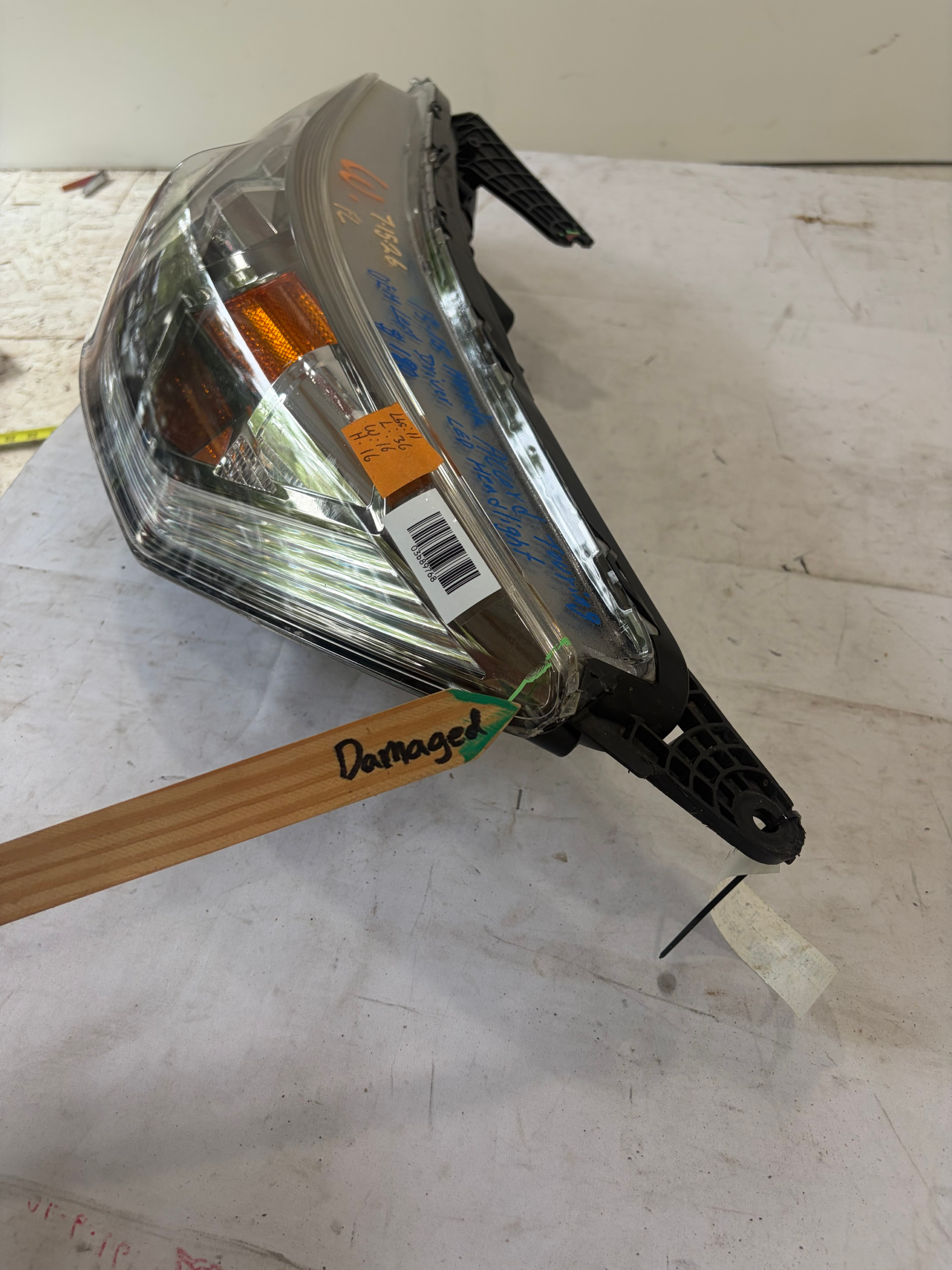 2013-2015 Honda Accord LED Driver Side Headlight