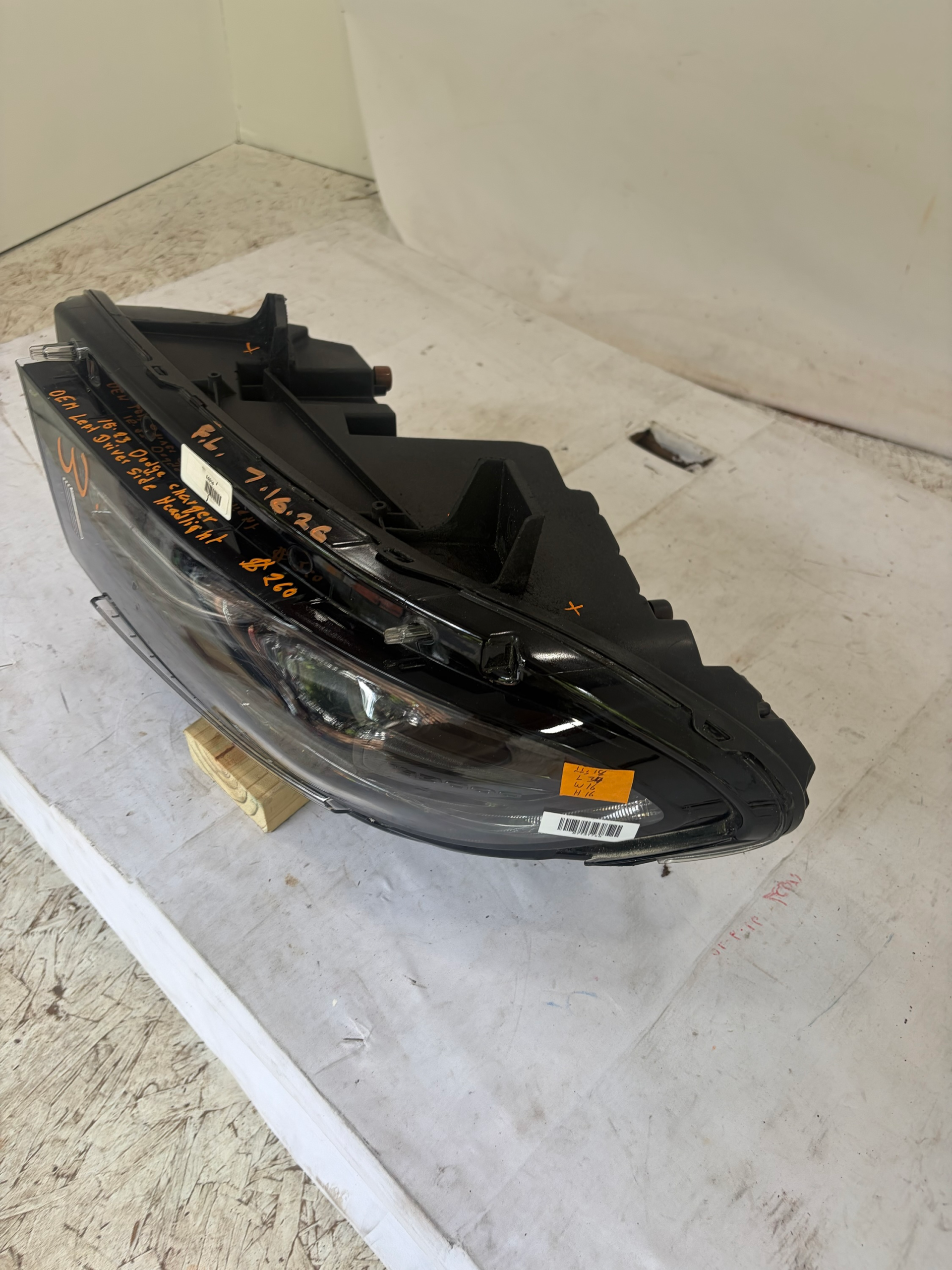 2015-2023 Dodge Charger Driver Side HID Xenon Headlight
